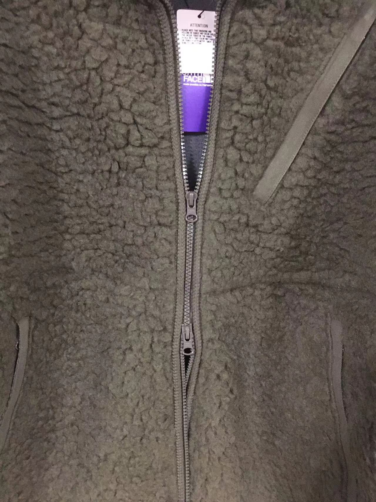 Nanamica × The North Face Purple label Wool Boa Fleece Field Jacket [NA2051N] Size US S / EU 44-46 / 1 - 10 Thumbnail