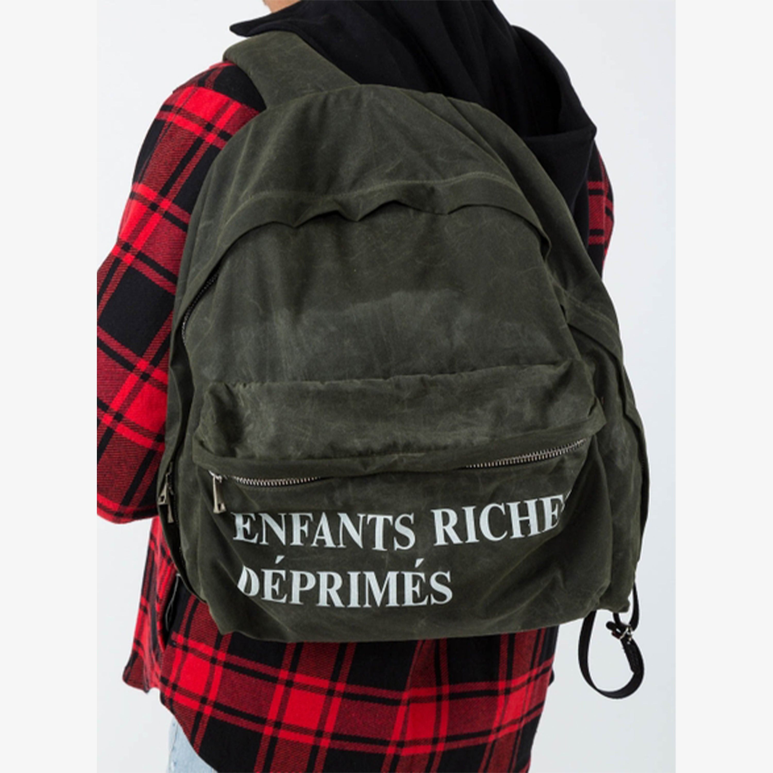 Enfants Riches Deprimes ENFANTS RICHES DÉPRIMÉS LOGO BACKPACK Size ONE SIZE - 9 Thumbnail