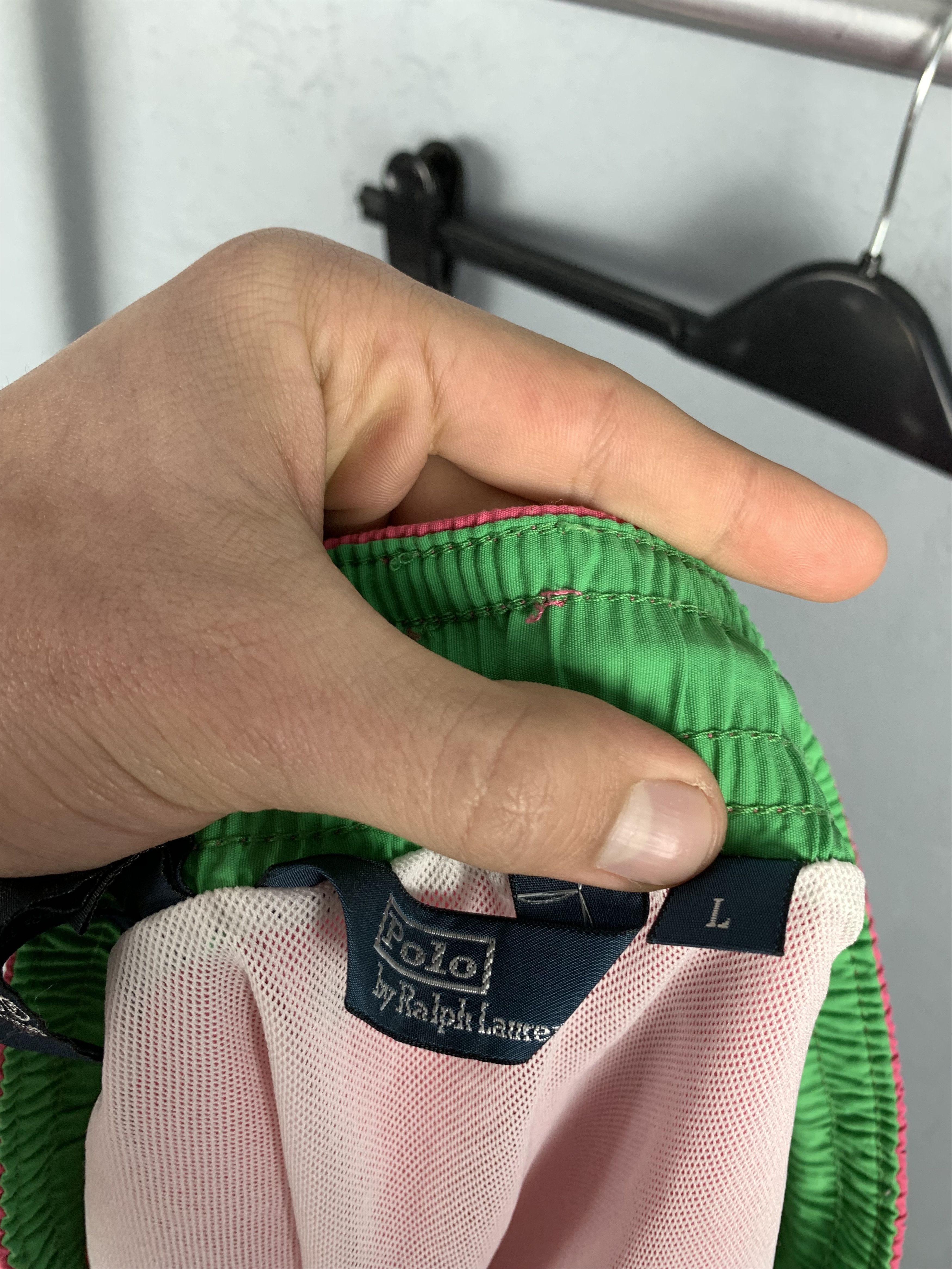 Polo Ralph Lauren × Ralph Lauren × Vintage Polo Ralph Lauren Vintage Mens Nylon Swimming Shorts Size US 34 / EU 50 - 6 Thumbnail