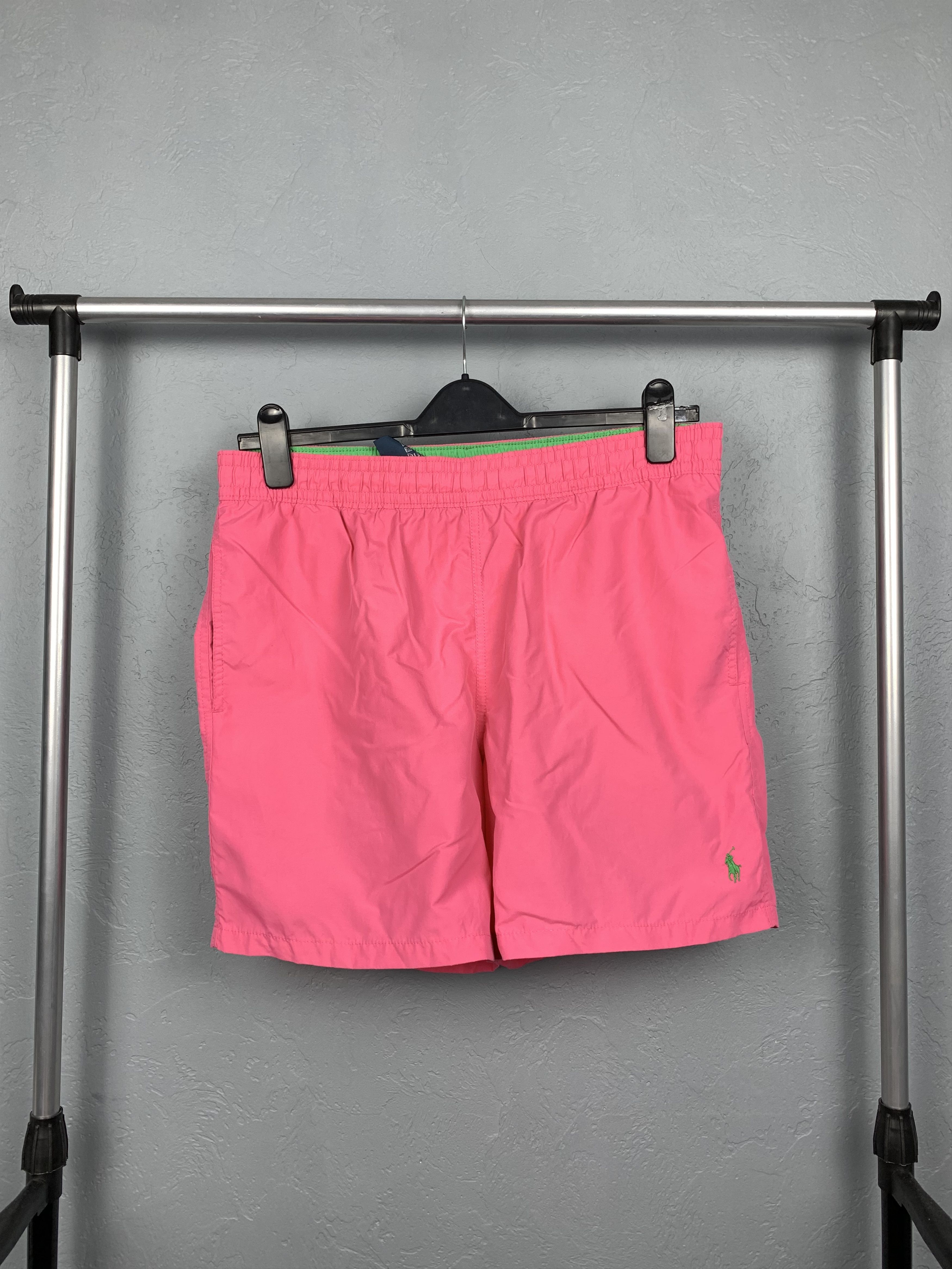 Polo Ralph Lauren × Ralph Lauren × Vintage Polo Ralph Lauren Vintage Mens Nylon Swimming Shorts Size US 34 / EU 50 - 1 Thumbnail