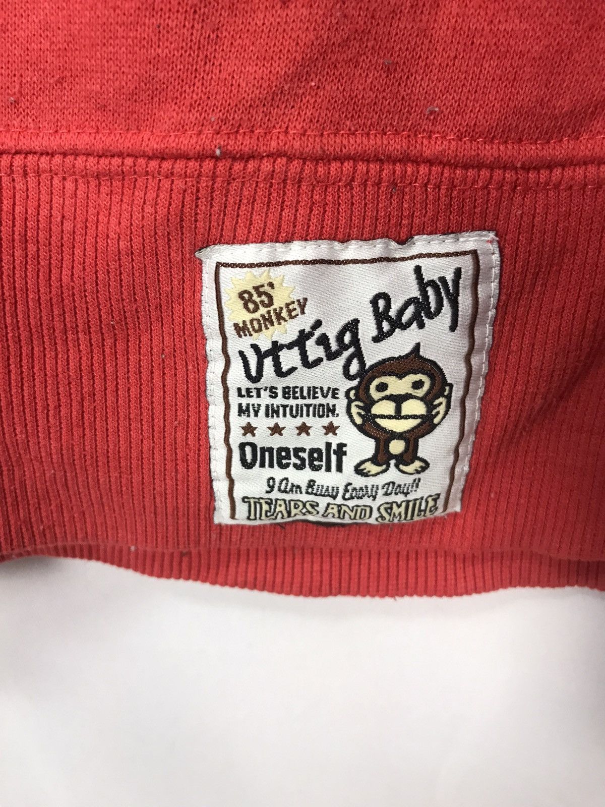 Japanese Brand Uittg baby printed sweatshirt Size US M / EU 48-50 / 2 - 5 Thumbnail