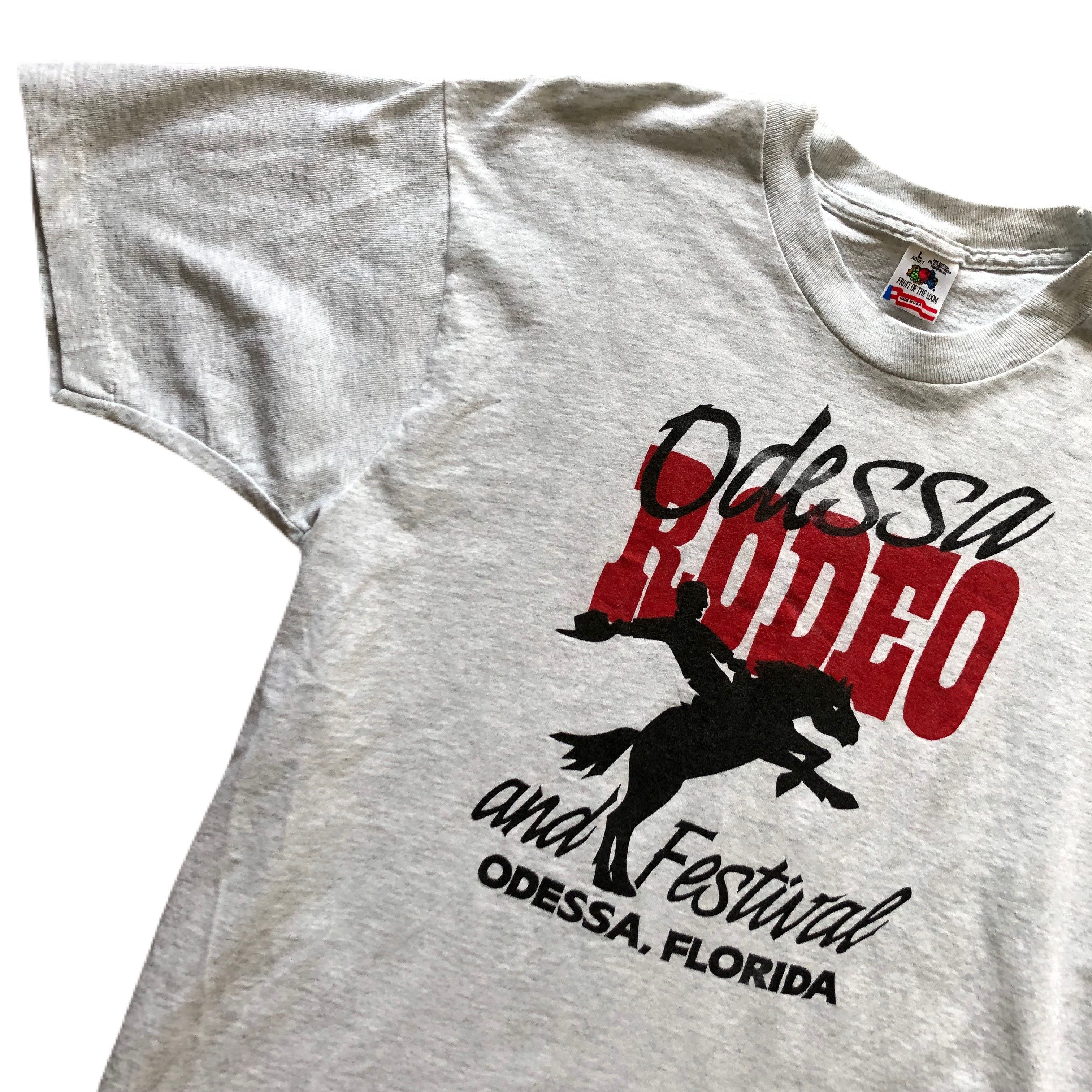Fruit Of The Loom × Vintage Vintage Odessa Florida Rodeo Festival Western T-shirt Size US L / EU 52-54 / 3 - 1 Thumbnail