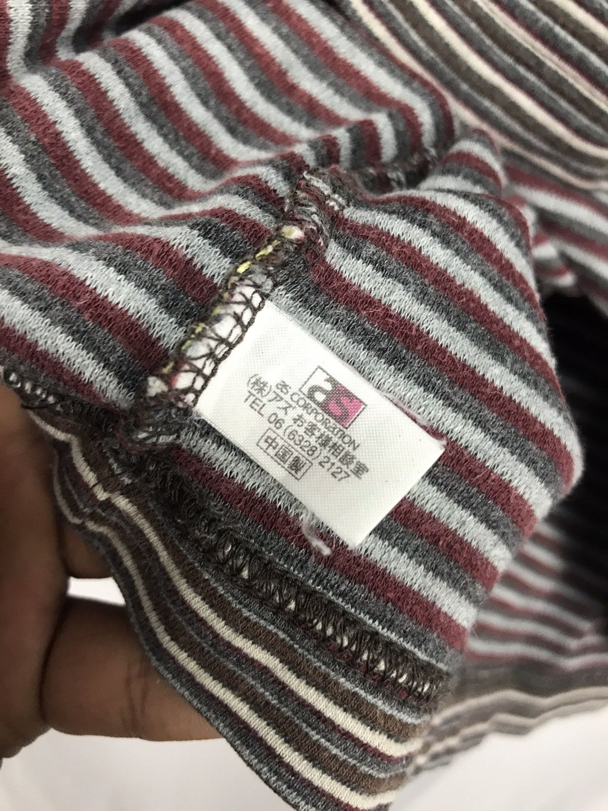 Japanese Brand × Takeo Kikuchi Takeo kikuchi stripe half button long sleeve Size US M / EU 48-50 / 2 - 4 Thumbnail
