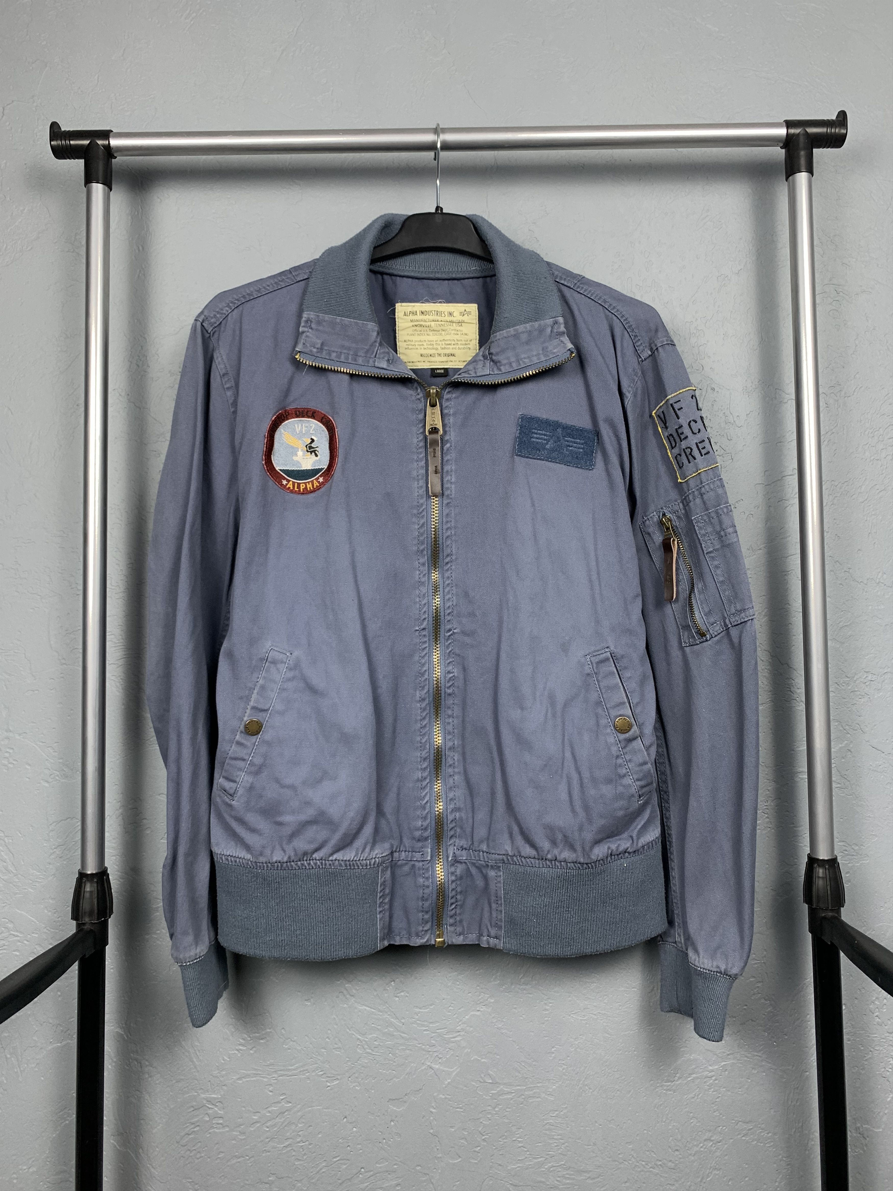 Alpha Industries Alpha Industries 90s Vintage Mens Bomber Jacket Size US L / EU 52-54 / 3 - 1 Thumbnail