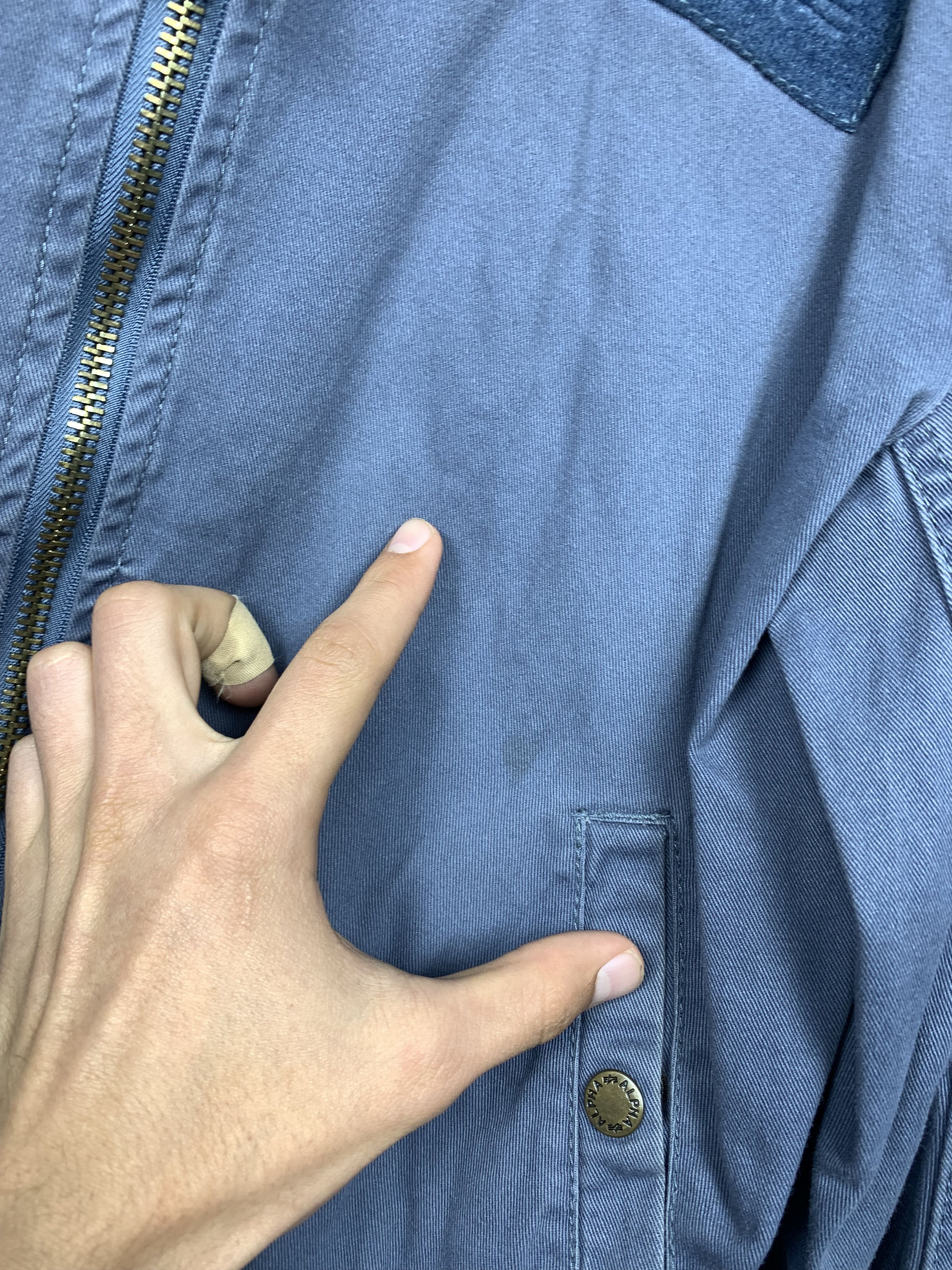 Alpha Industries Alpha Industries 90s Vintage Mens Bomber Jacket Size US L / EU 52-54 / 3 - 7 Thumbnail