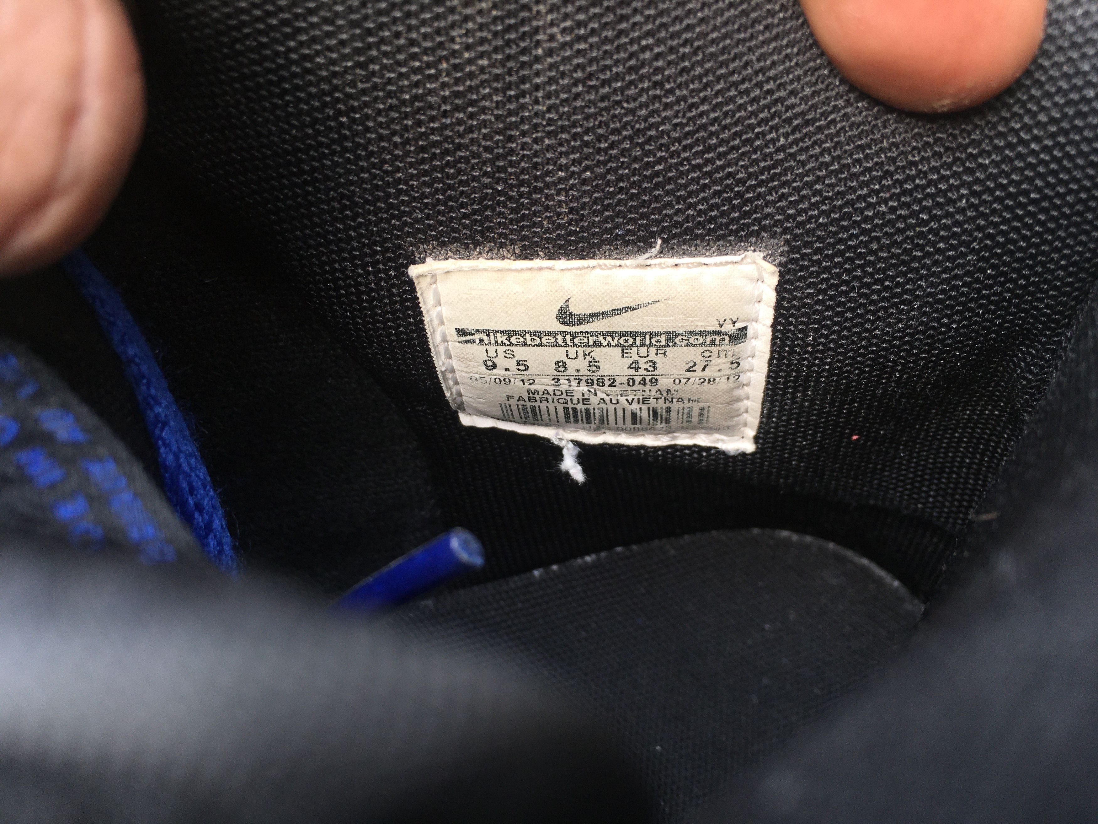 Nike Nike Dunk High J Pack Old Royal Blue 2012 Size US 9.5 / EU 42-43 - 9 Thumbnail