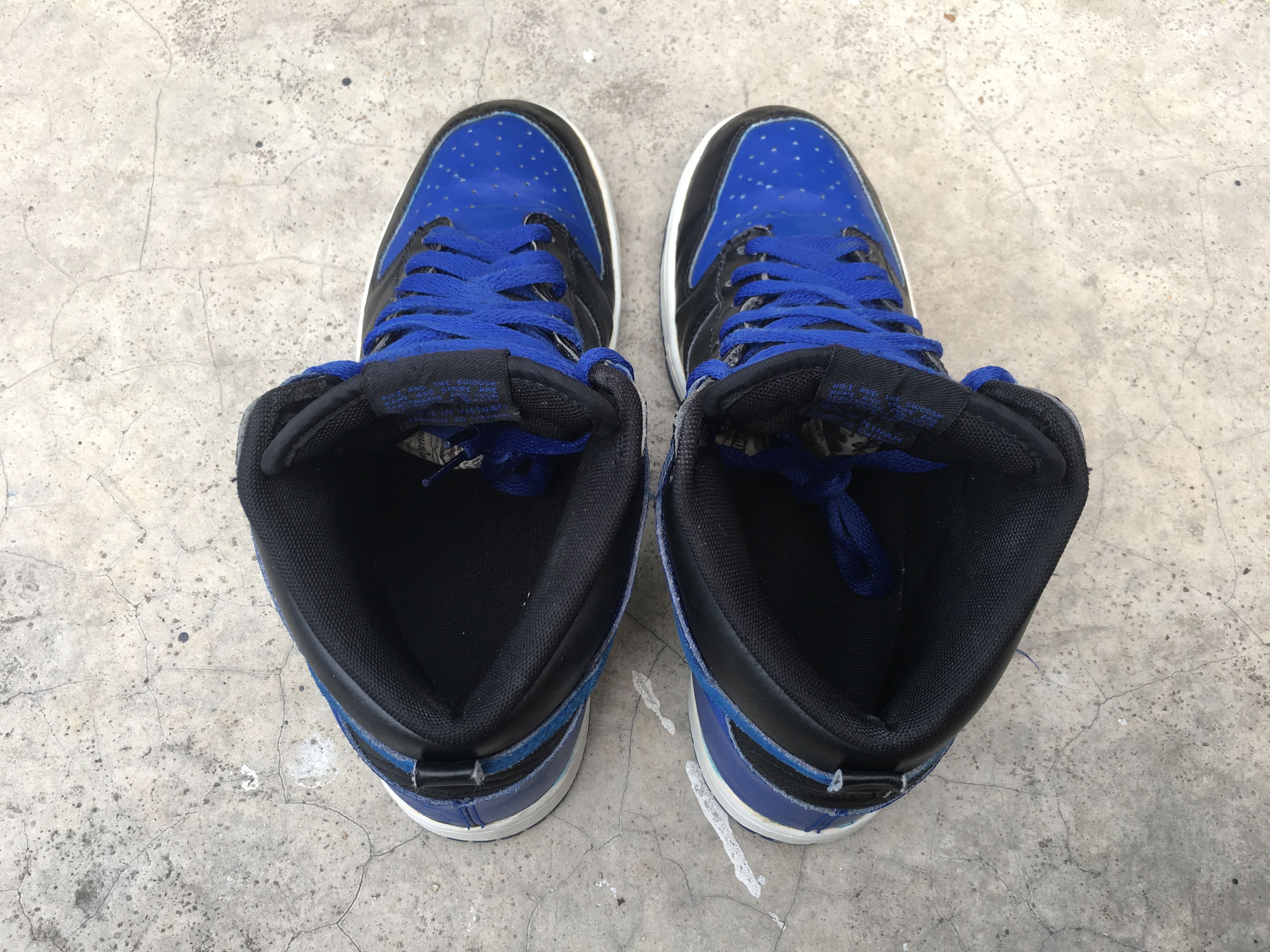 Nike Nike Dunk High J Pack Old Royal Blue 2012 Size US 9.5 / EU 42-43 - 8 Thumbnail