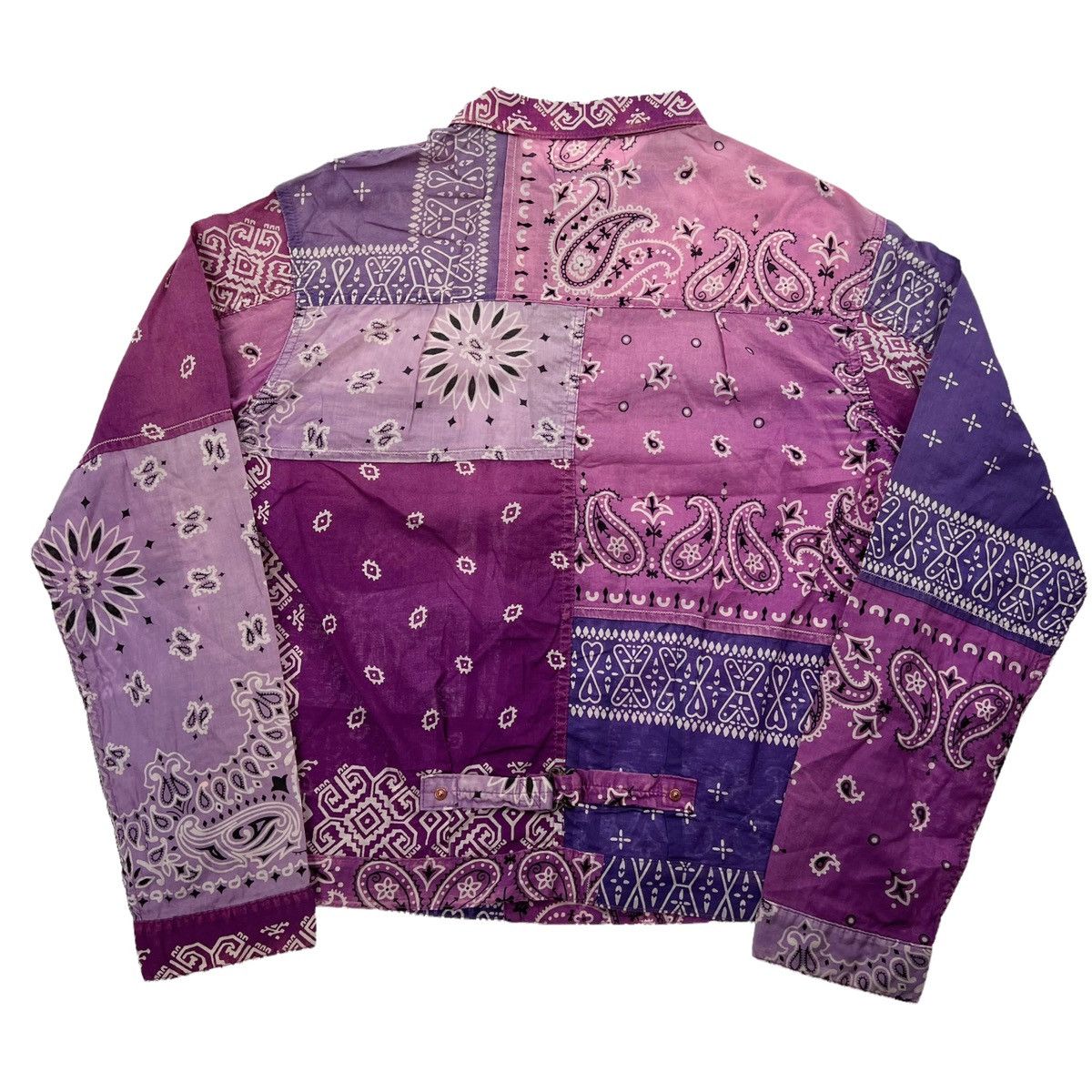 Kapital Kapital Purple Bandana Patchwork Jacket Size US M / EU 48-50 / 2 - 3 Thumbnail