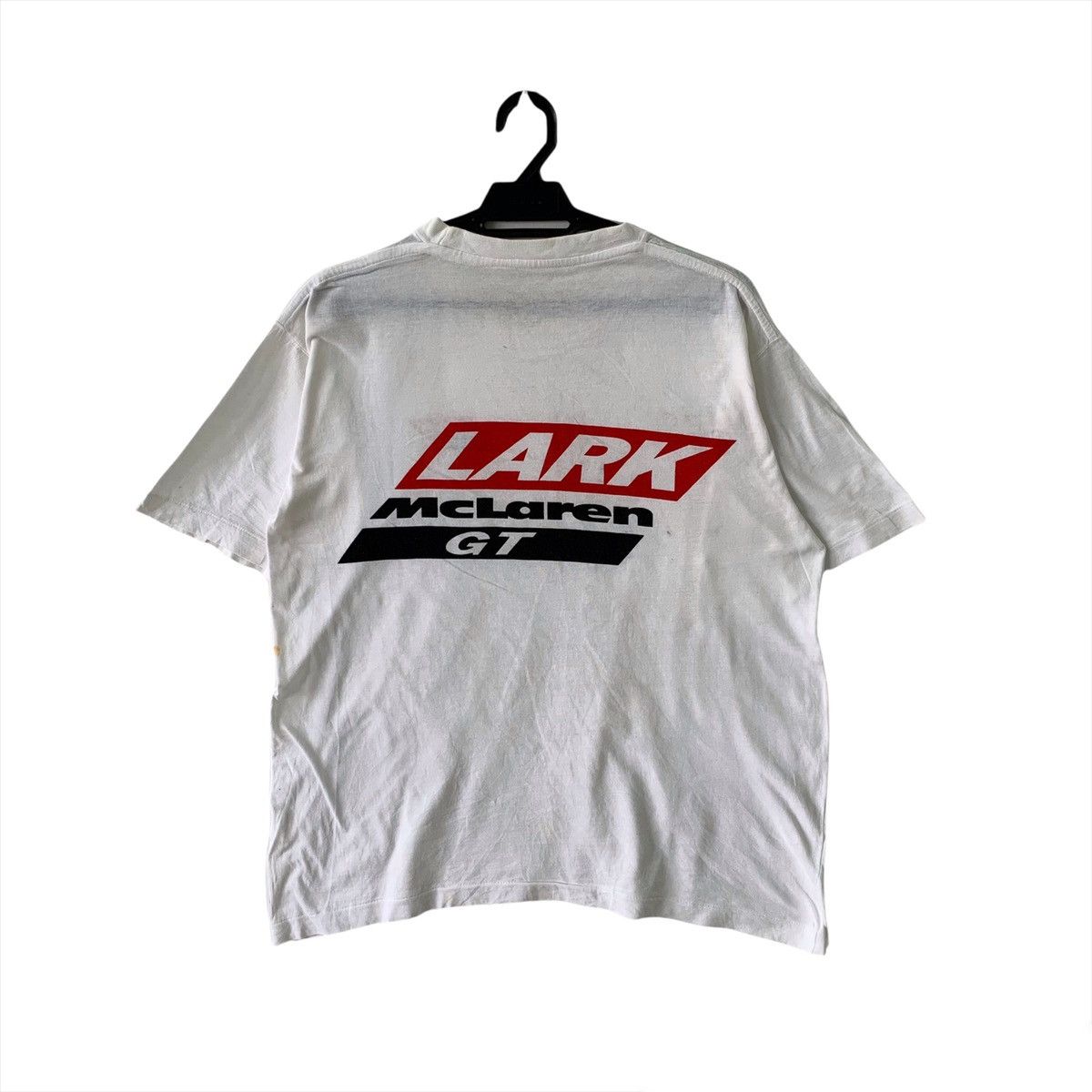 Vintage Vintage 90s Lark Mclaren GT T Shirt Size US M / EU 48-50 / 2 - 1 Thumbnail