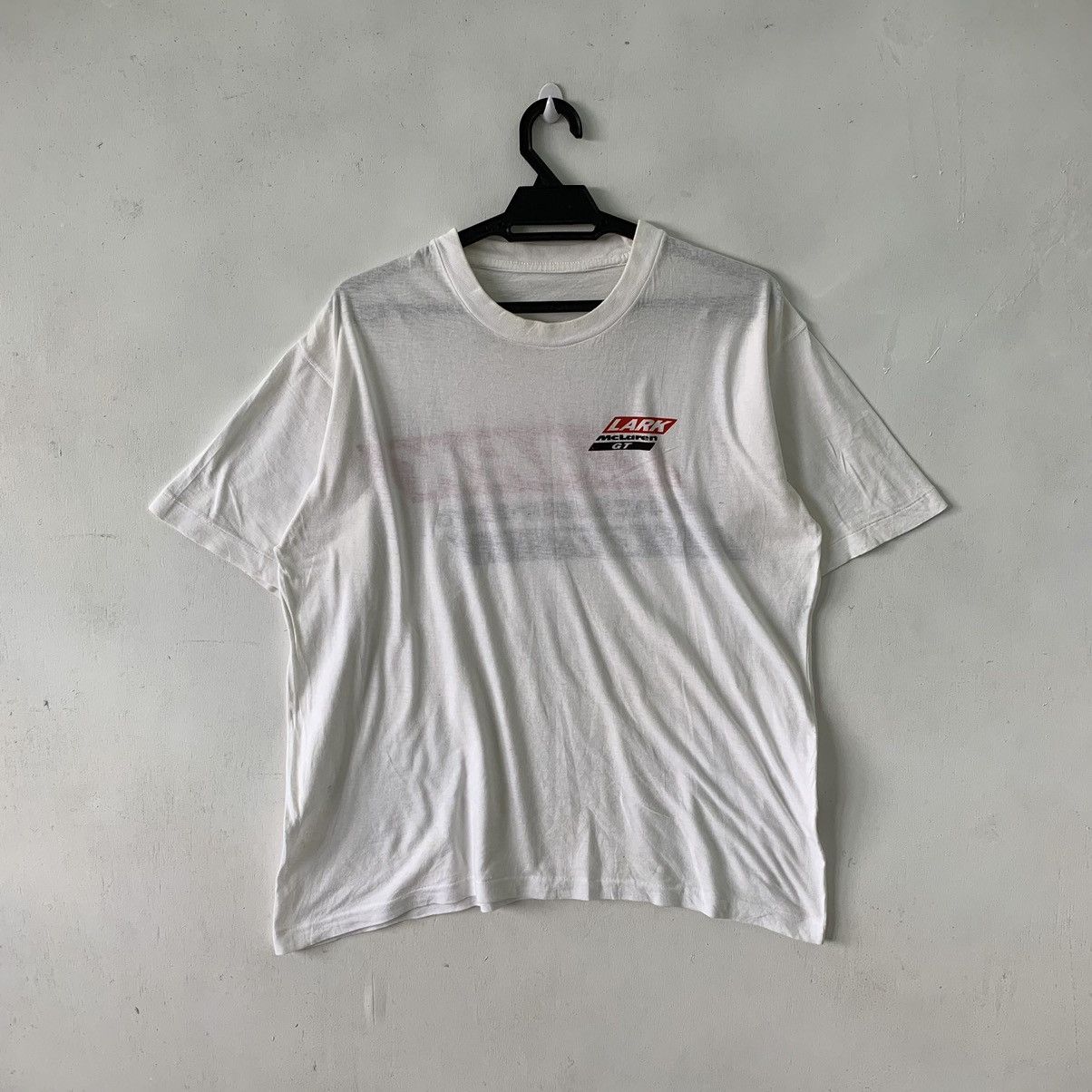 Vintage Vintage 90s Lark Mclaren GT T Shirt Size US M / EU 48-50 / 2 - 2 Thumbnail