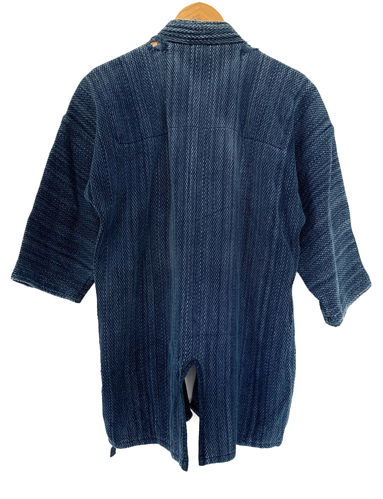 Japanese Brand Kimono Blue Indigo Dyed Woven Kapital Japanese Traditional Size US M / EU 48-50 / 2 - 4 Thumbnail