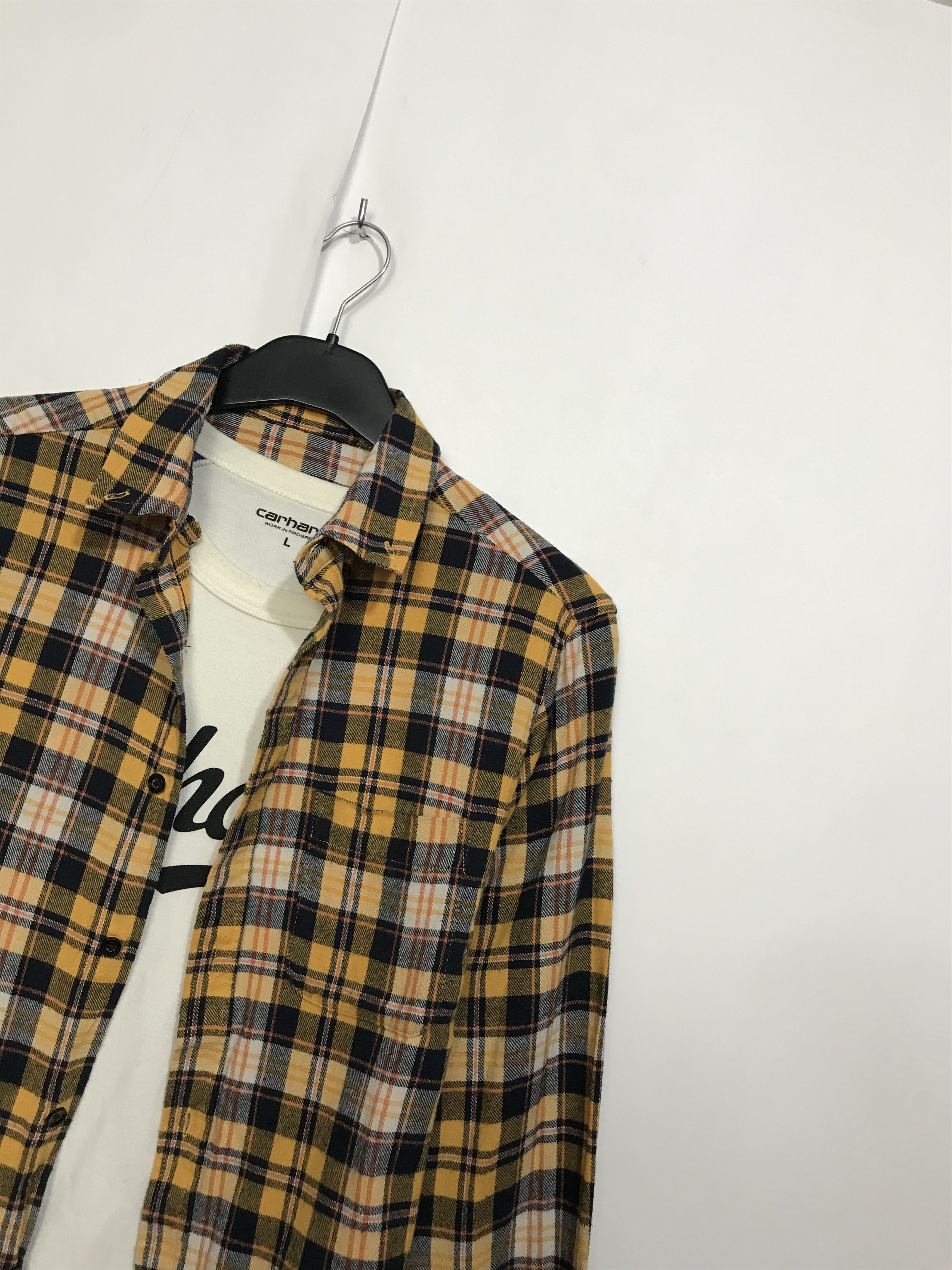 Flannel Vintage Flannel Plaid Shirt Travis style Size US M / EU 48-50 / 2 - 2 Thumbnail