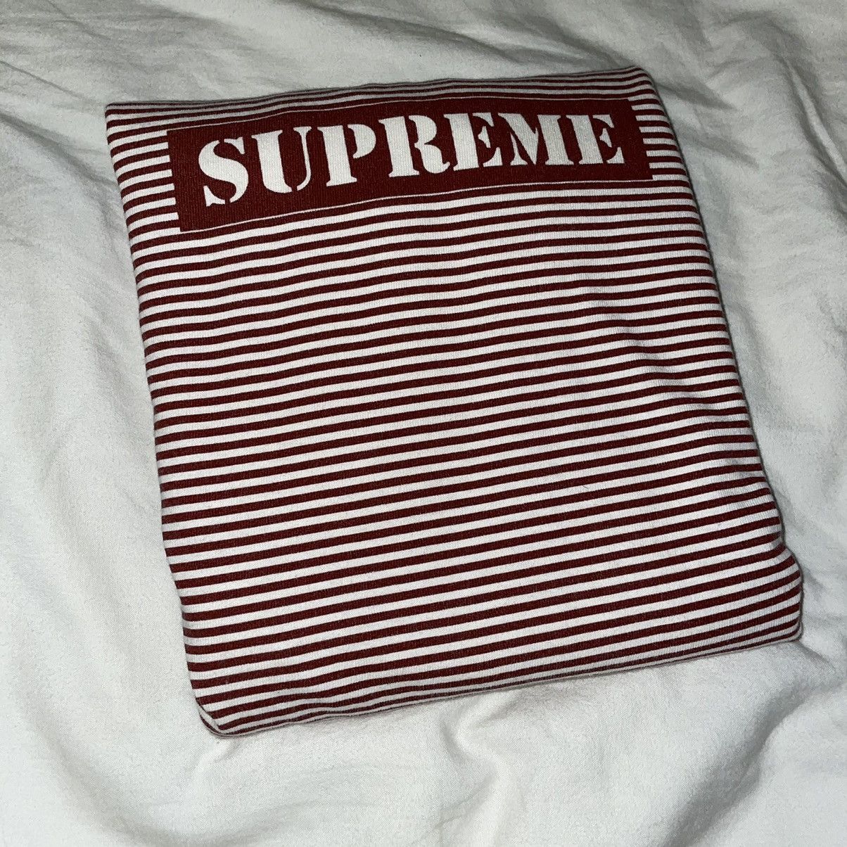 Stone Island × Supreme Supreme x Stone Island Striped Longsleeve Size US M / EU 48-50 / 2 - 7 Thumbnail