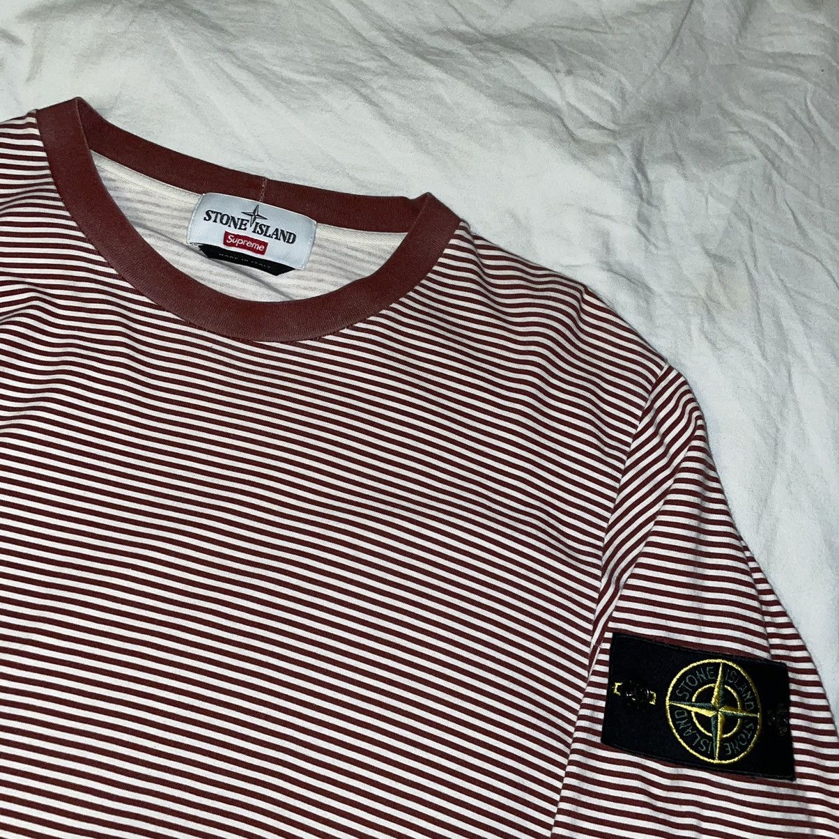 Fleece Shorts Striped Shorts Supreme Stone Island Shorts SUPREME X