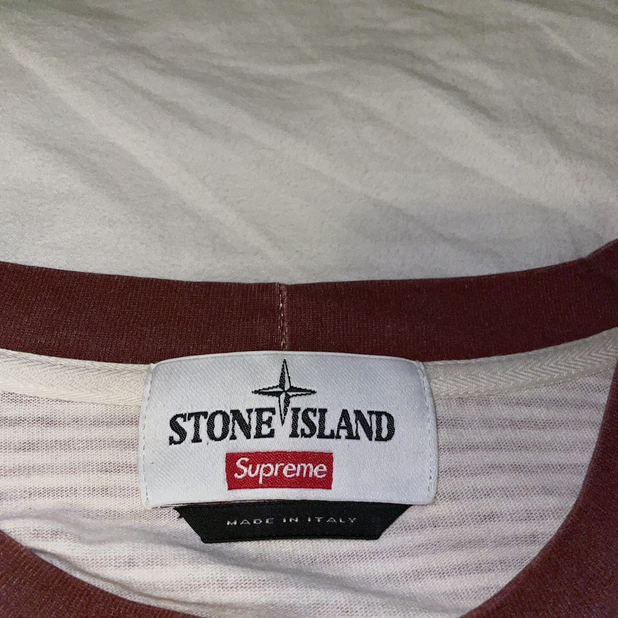 Stone Island × Supreme Supreme x Stone Island Striped Longsleeve Size US M / EU 48-50 / 2 - 5 Thumbnail