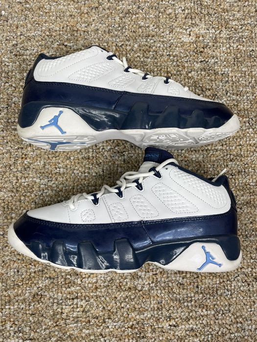 Air jordan 9 retro clearance low white blue pearl