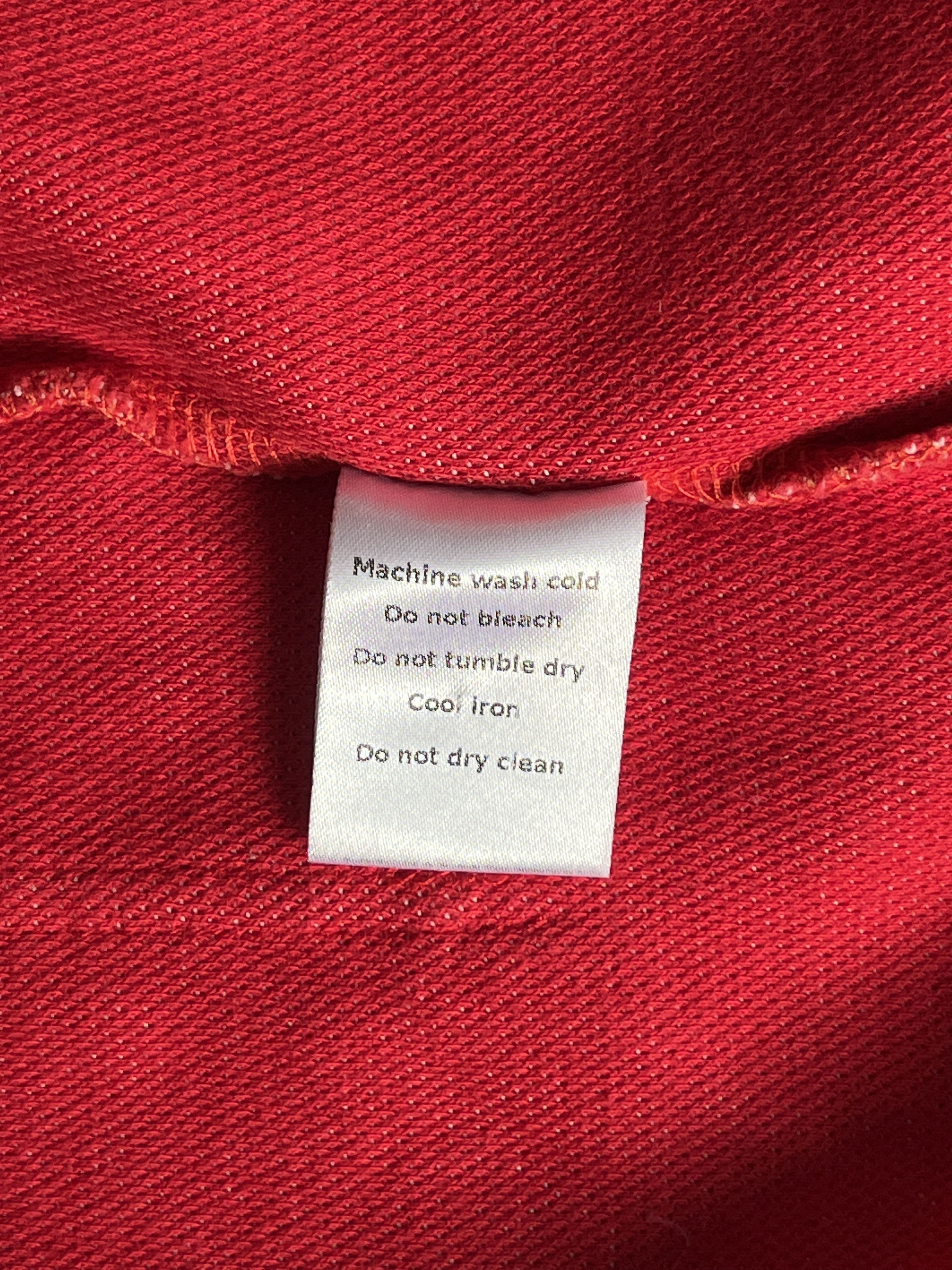 Dior Dior Red Zip Up Sweatshirt Kris Van Assche Size US M / EU 48-50 / 2 - 5 Thumbnail