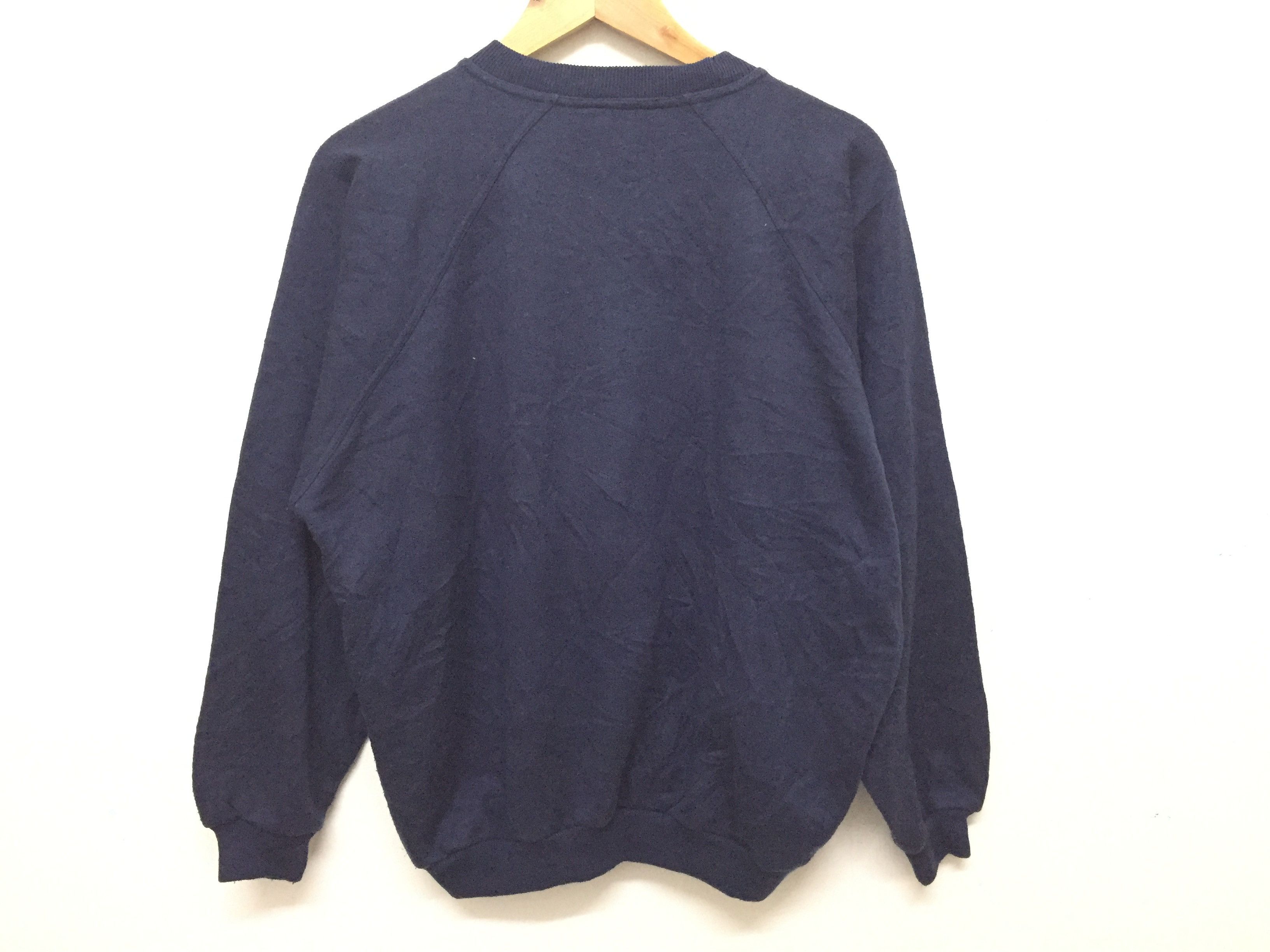 Yves Saint Laurent 90's YSL embroidered logo Cowboy sweatshirt luxury Size US M / EU 48-50 / 2 - 6 Thumbnail