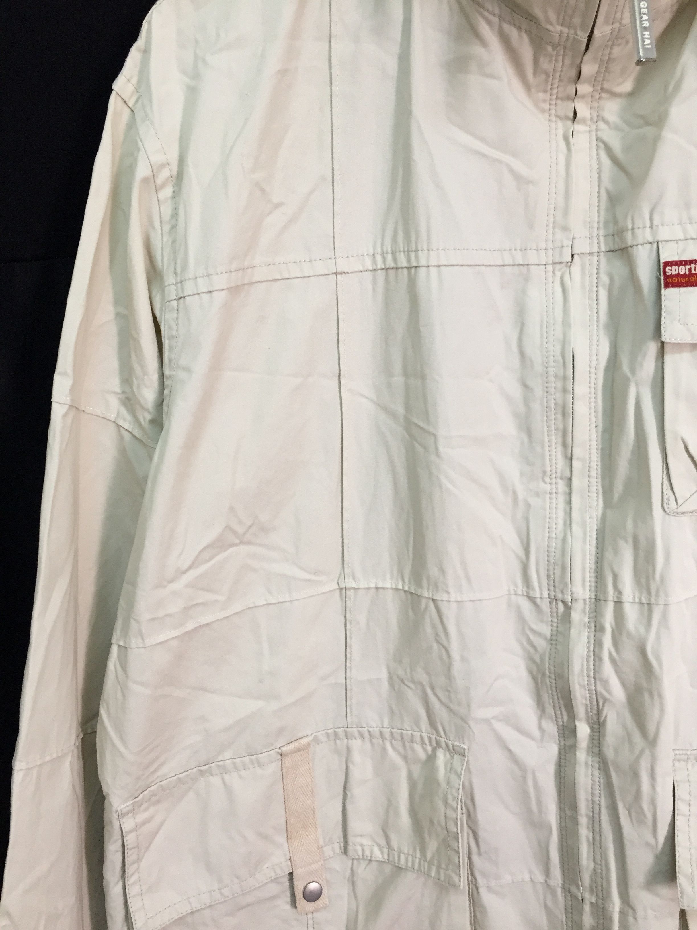 Hai Sporting Gear × Issey Miyake paneled Block Hunting jacket Size US M / EU 48-50 / 2 - 7 Thumbnail