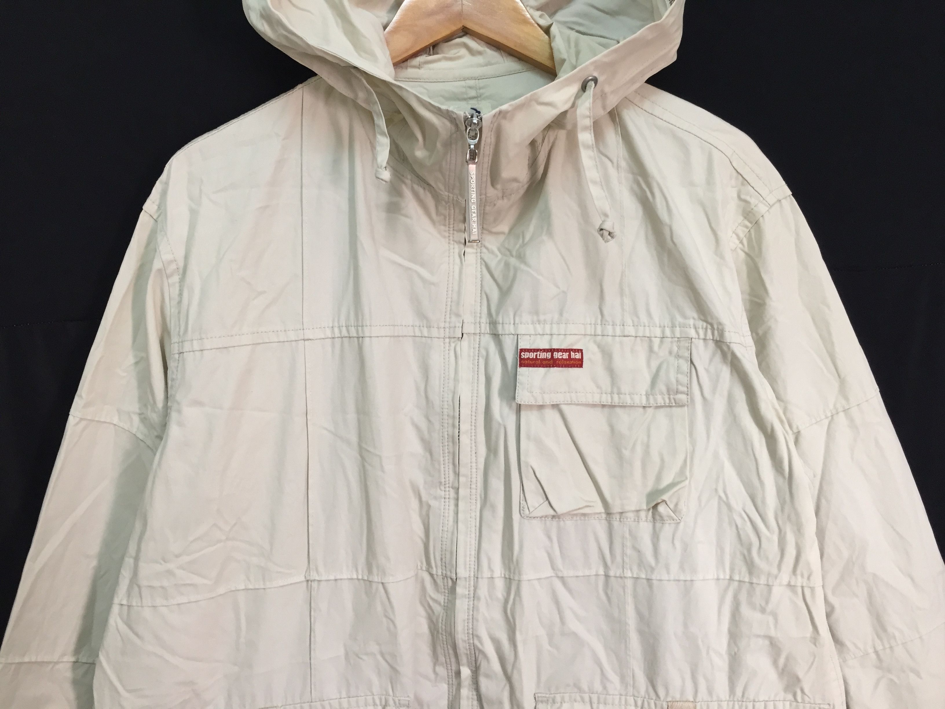 Hai Sporting Gear × Issey Miyake paneled Block Hunting jacket Size US M / EU 48-50 / 2 - 3 Thumbnail