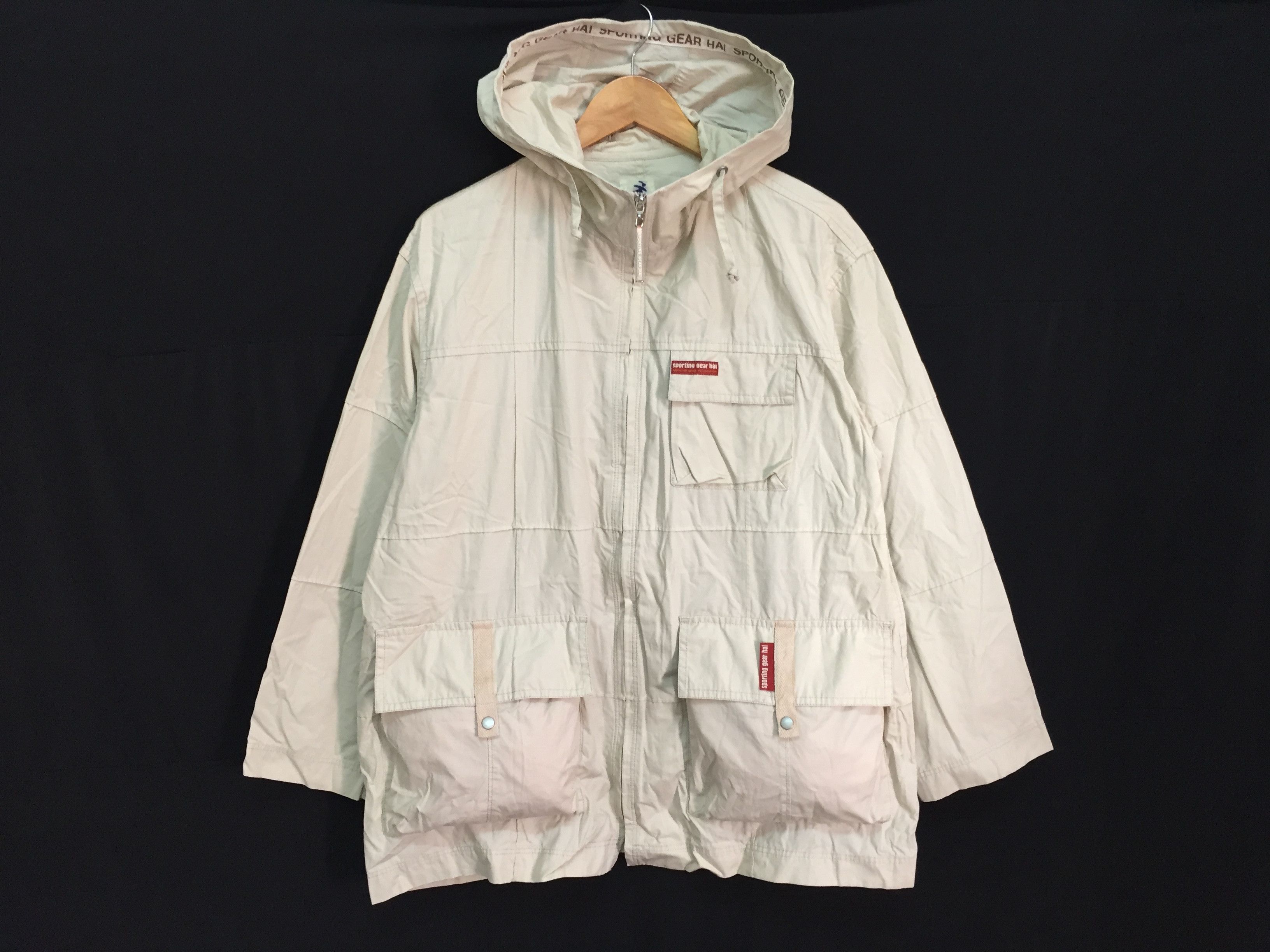 Hai Sporting Gear × Issey Miyake paneled Block Hunting jacket Size US M / EU 48-50 / 2 - 2 Thumbnail