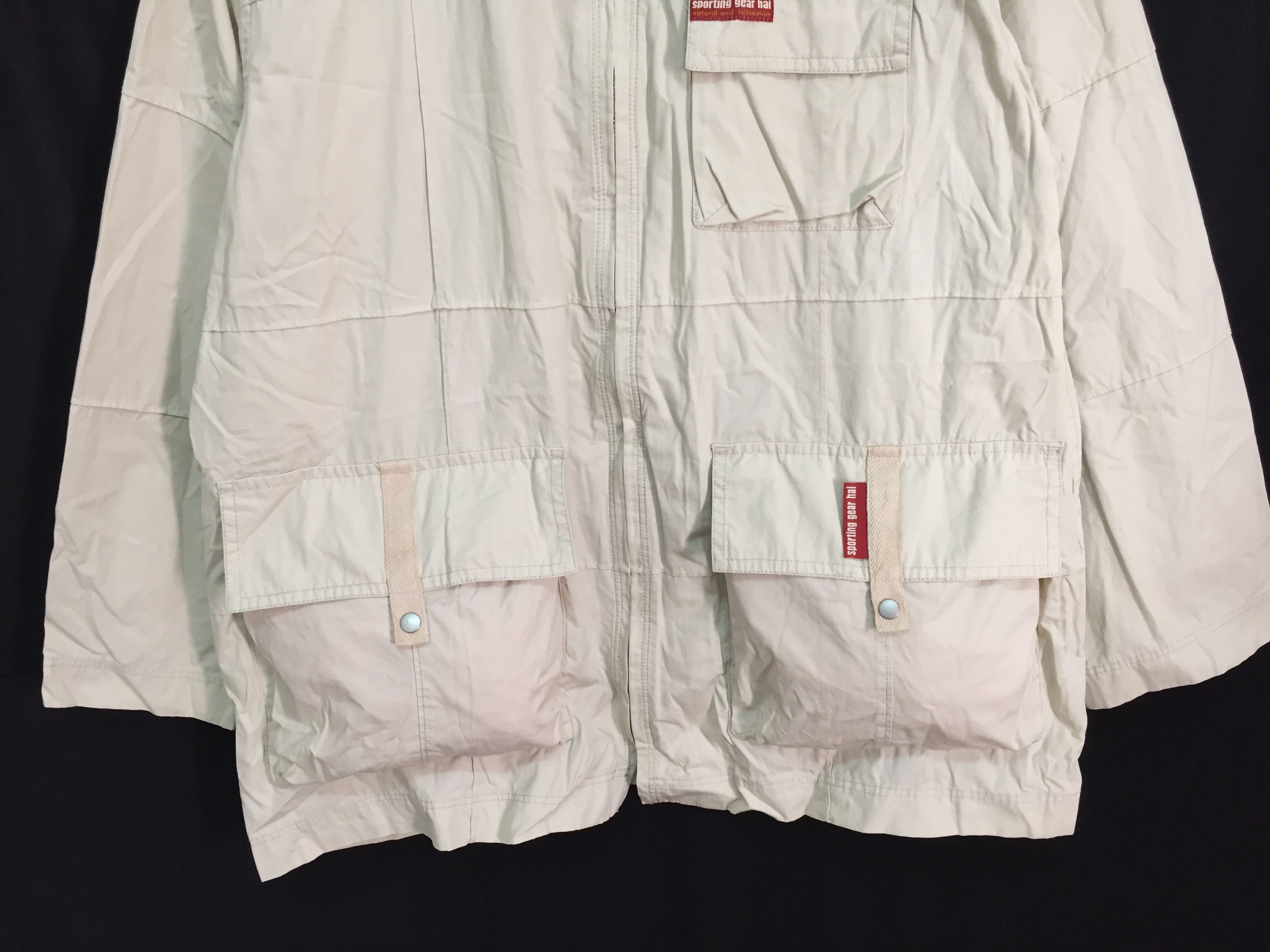 Hai Sporting Gear × Issey Miyake paneled Block Hunting jacket Size US M / EU 48-50 / 2 - 4 Thumbnail