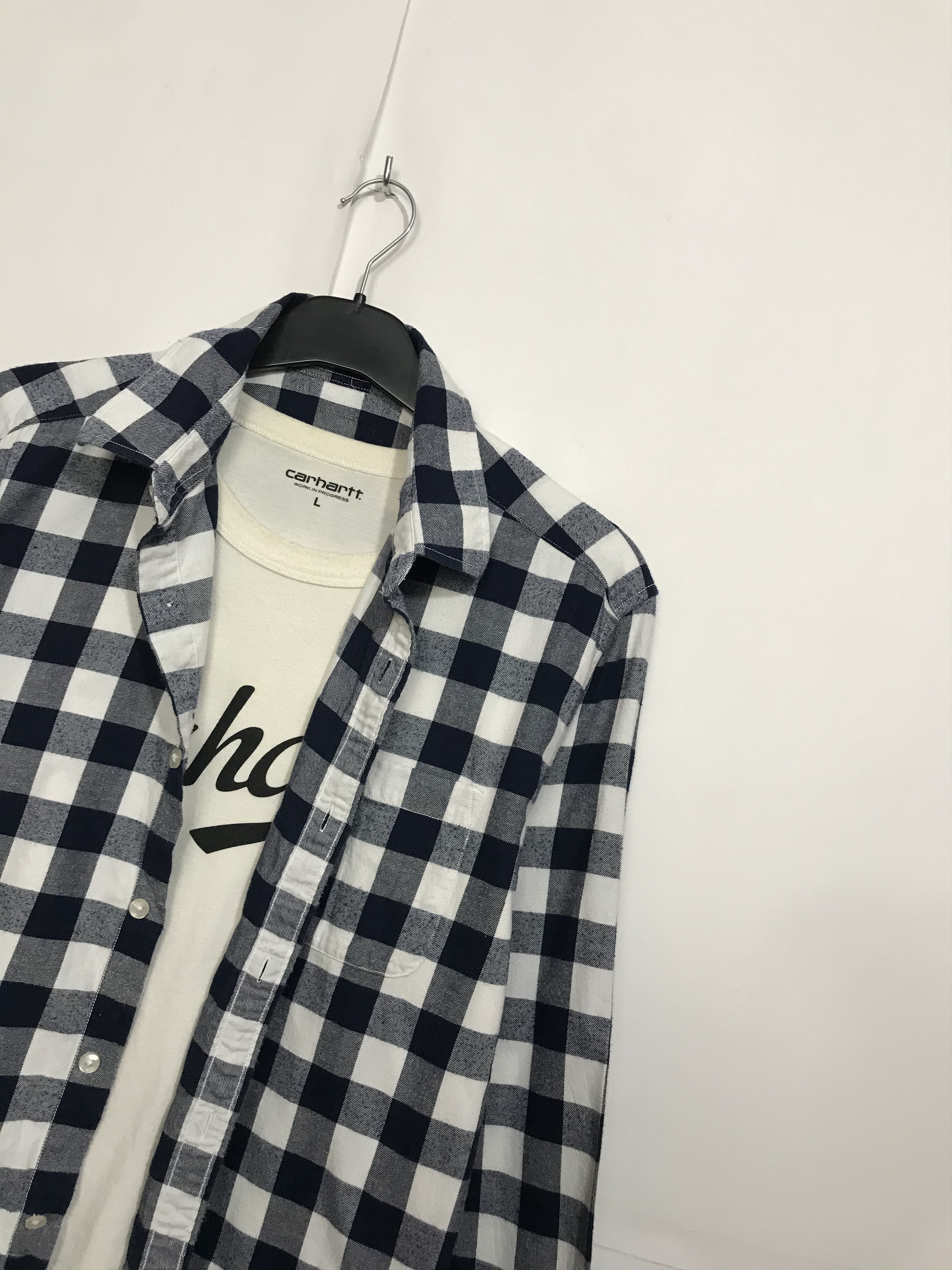 Flannel Vintage Flannel Plaid Shirt Travis style Size US M / EU 48-50 / 2 - 2 Thumbnail