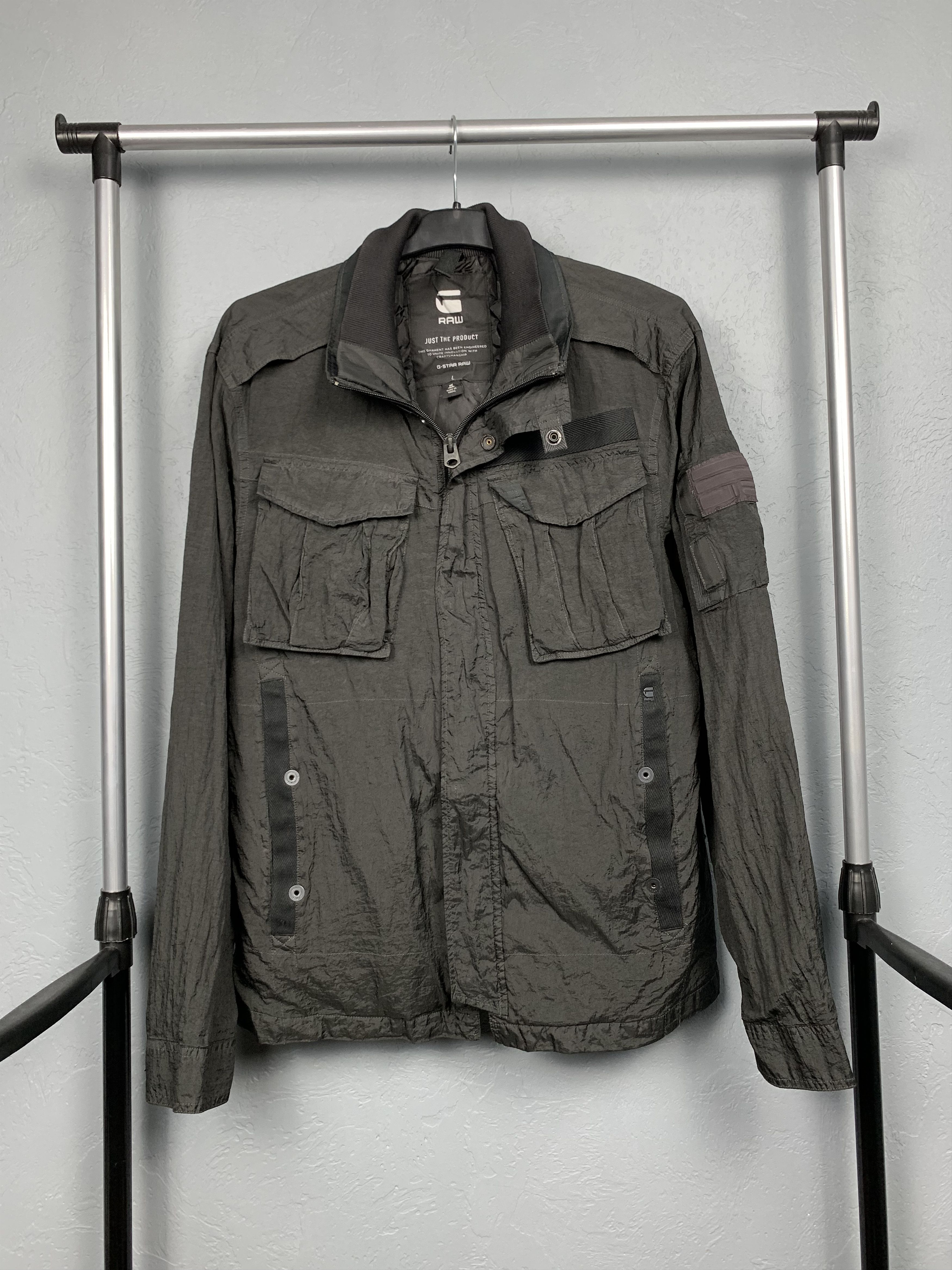 G-Star G Star Raw Multipocket Nylon Mens Jacket Size US L / EU 52-54 / 3 - 1 Thumbnail