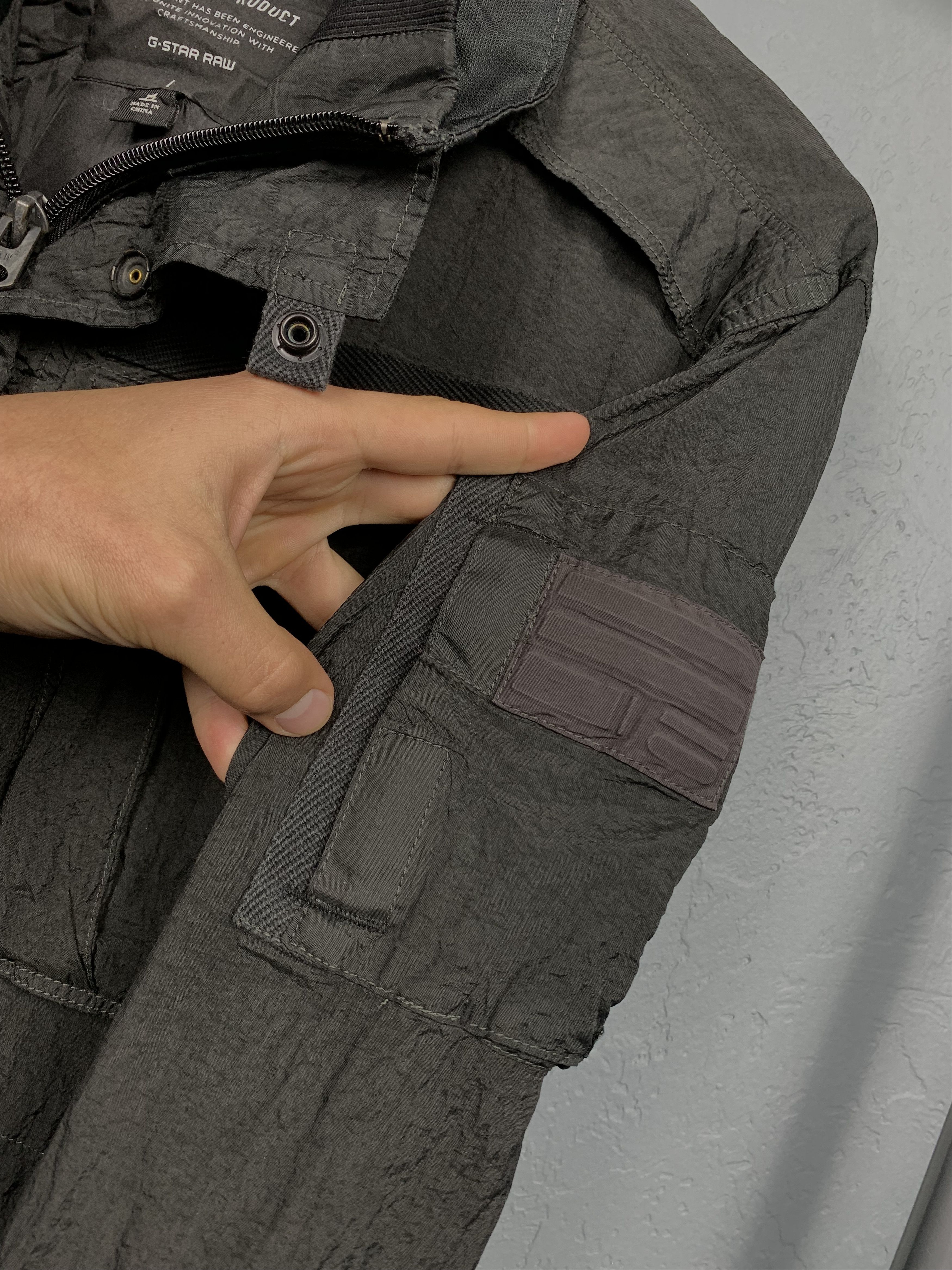 G-Star G Star Raw Multipocket Nylon Mens Jacket Size US L / EU 52-54 / 3 - 3 Thumbnail