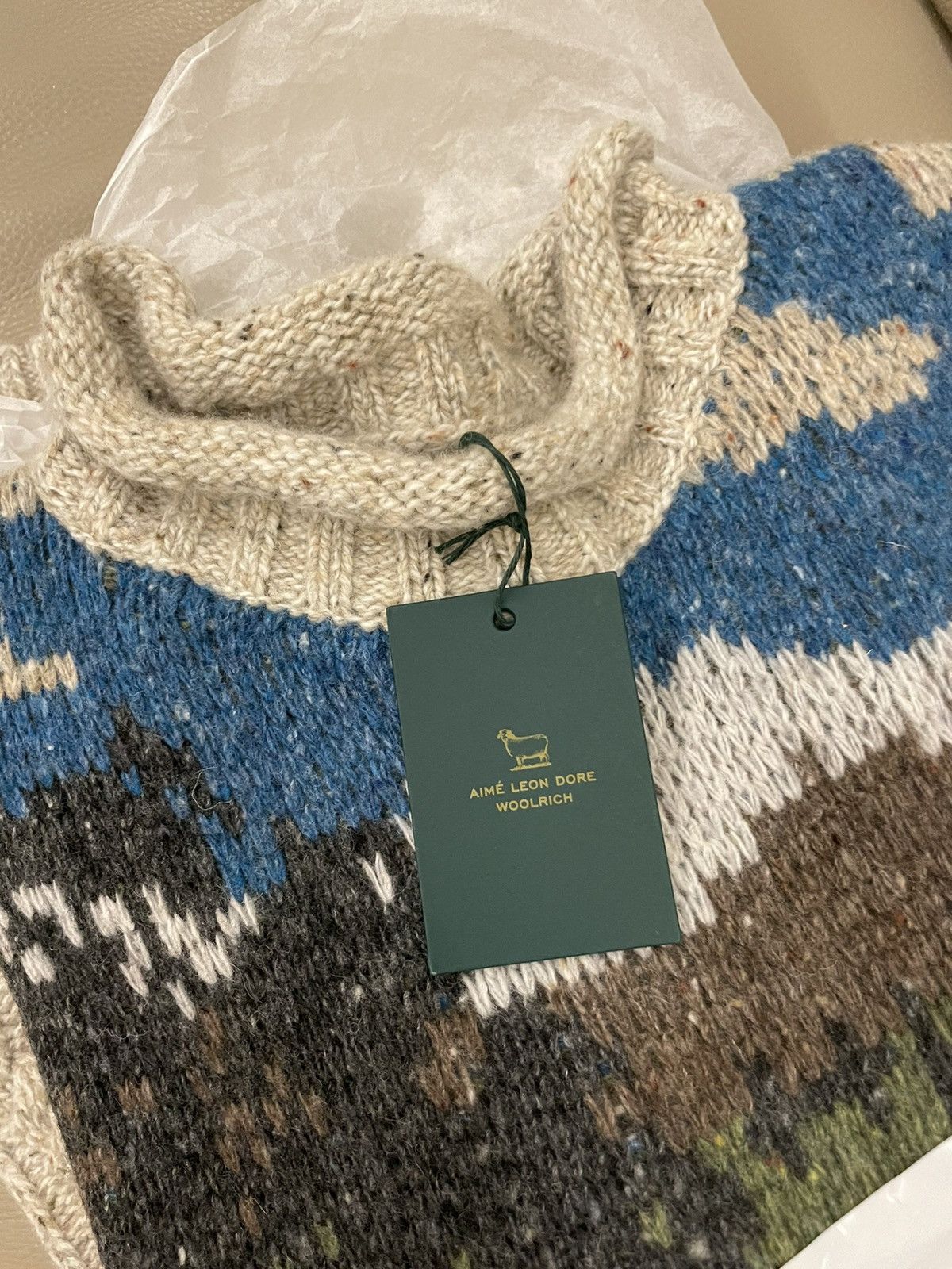Aime Leon Dore × Woolrich Woolen Mills ALD / Woolrich Cablelink Sheep Sweater - L Size US L / EU 52-54 / 3 - 3 Thumbnail