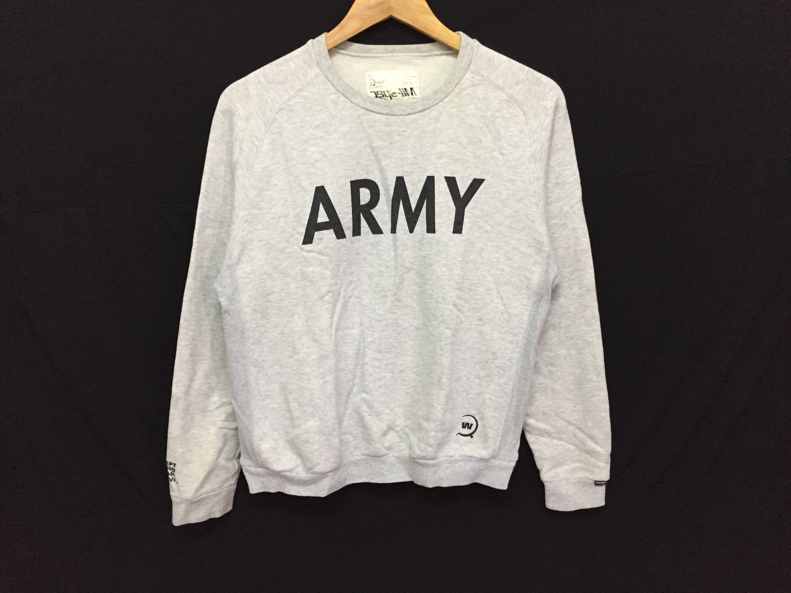 Wtaps AW2000 WTAPS ARMY sweatshirt Size US XS / EU 42 / 0 - 3 Thumbnail