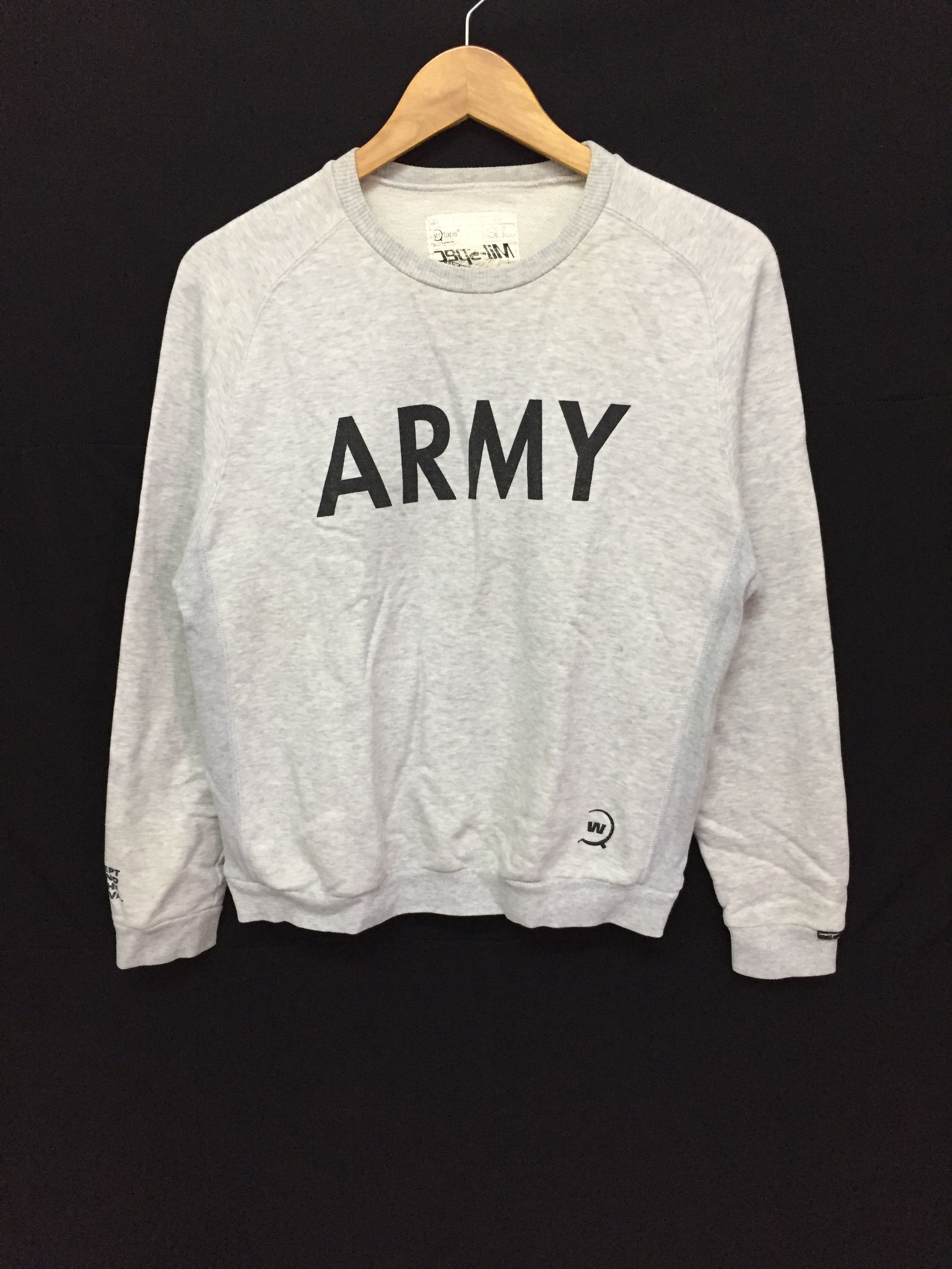 Wtaps AW2000 WTAPS ARMY sweatshirt Size US XS / EU 42 / 0 - 1 Thumbnail