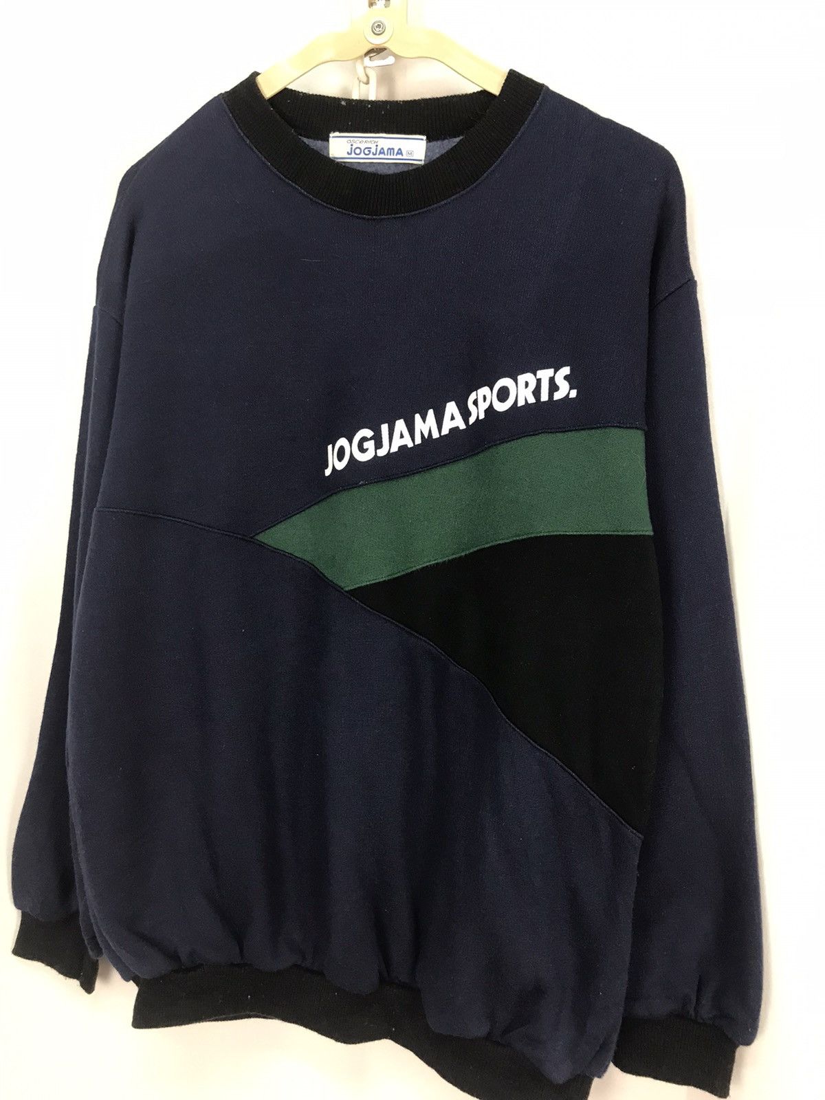 Japanese Brand × Vintage Jogjama sport patchwork sweatshirt Size US M / EU 48-50 / 2 - 5 Thumbnail