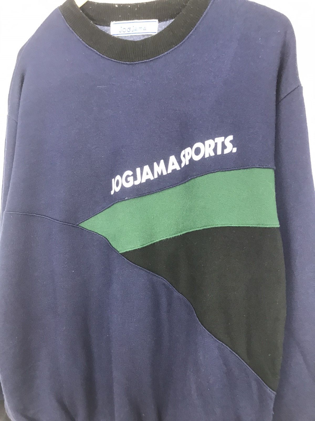 Japanese Brand × Vintage Jogjama sport patchwork sweatshirt Size US M / EU 48-50 / 2 - 6 Thumbnail