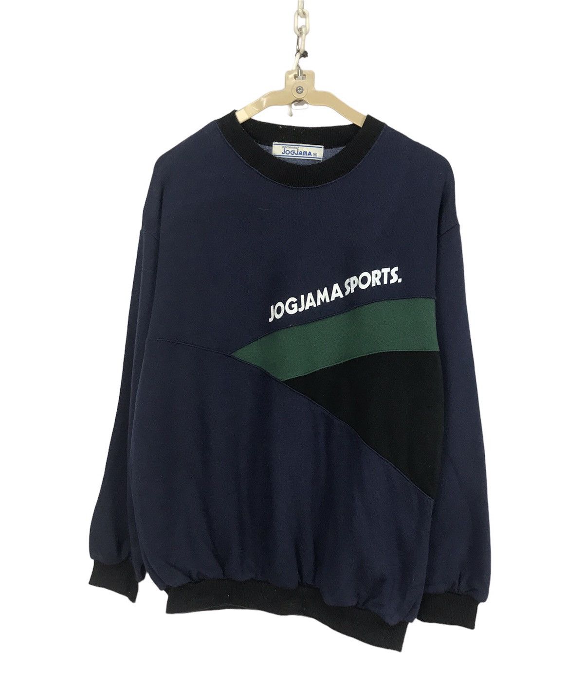 Japanese Brand × Vintage Jogjama sport patchwork sweatshirt Size US M / EU 48-50 / 2 - 1 Thumbnail