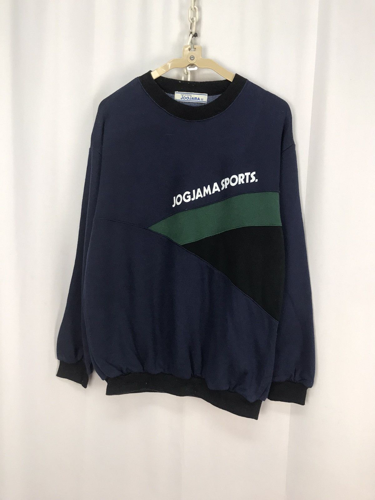 Japanese Brand × Vintage Jogjama sport patchwork sweatshirt Size US M / EU 48-50 / 2 - 7 Thumbnail