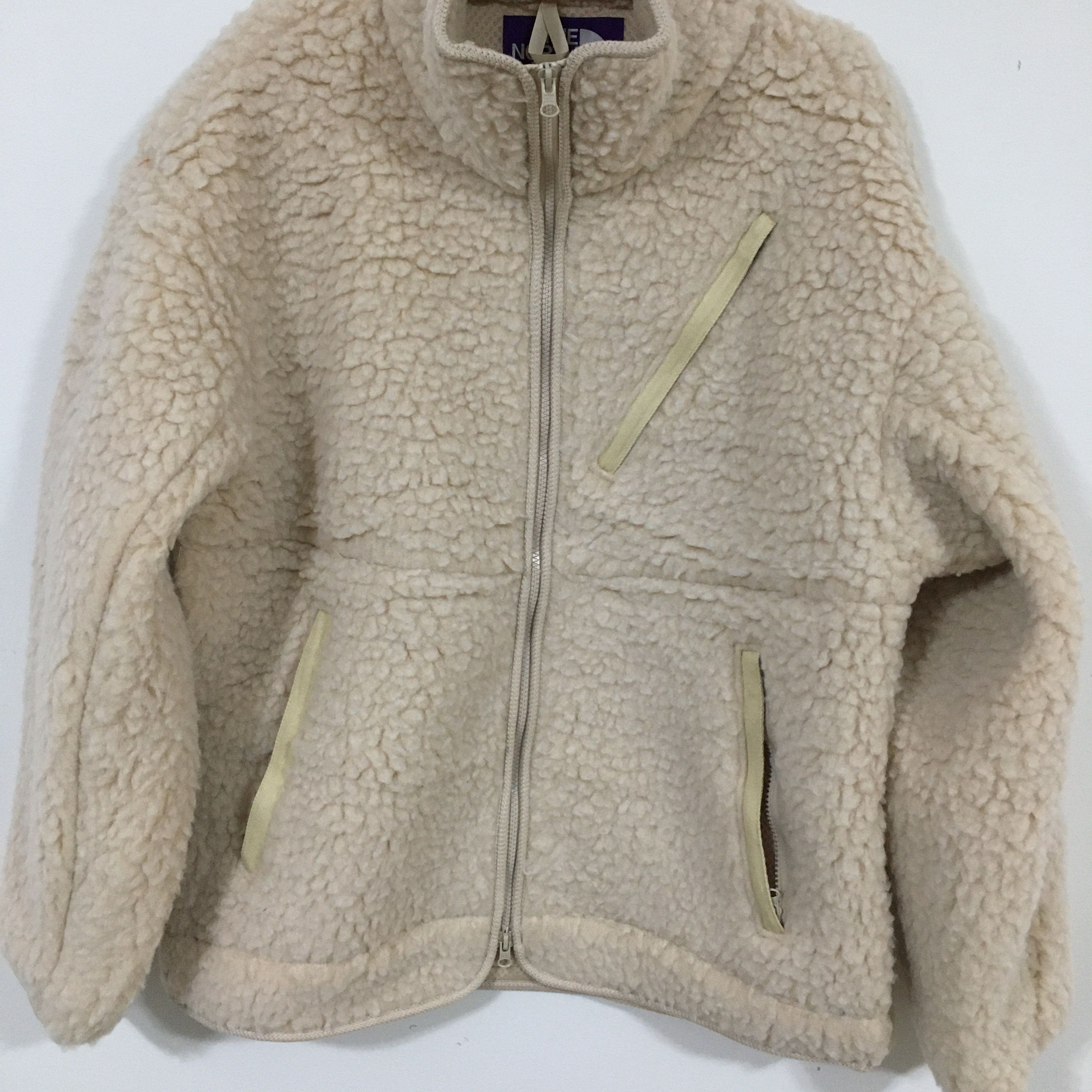 Nanamica × The North Face Purple label Wool Boa Fleece Field Jacket [NA2051N] Size US M / EU 48-50 / 2 - 3 Thumbnail