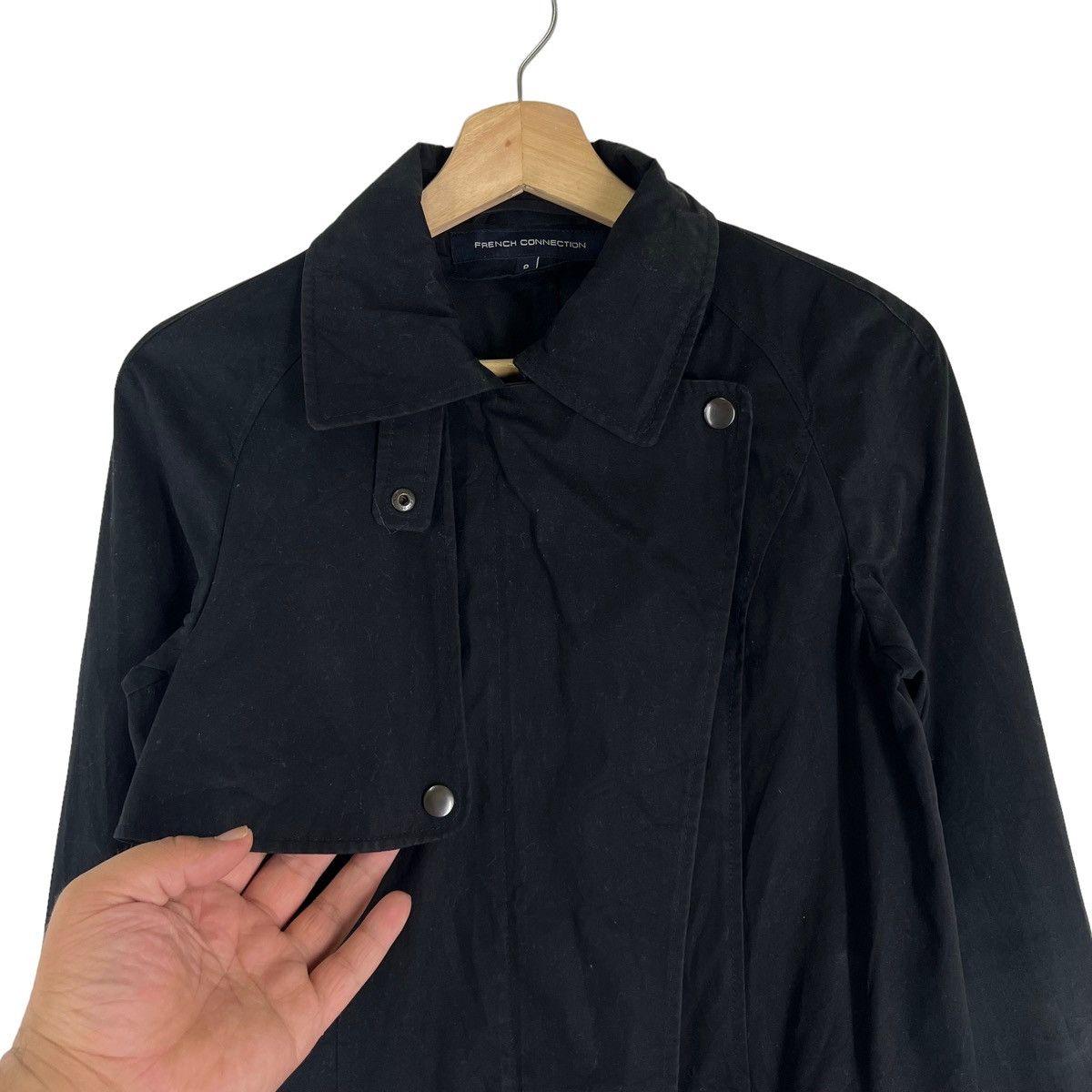 Japanese Brand VINTAGE TRENCH JACKET FRENCH CONNECTION ISSEY MIYAKE DESIGN Size US S / EU 44-46 / 1 - 4 Thumbnail