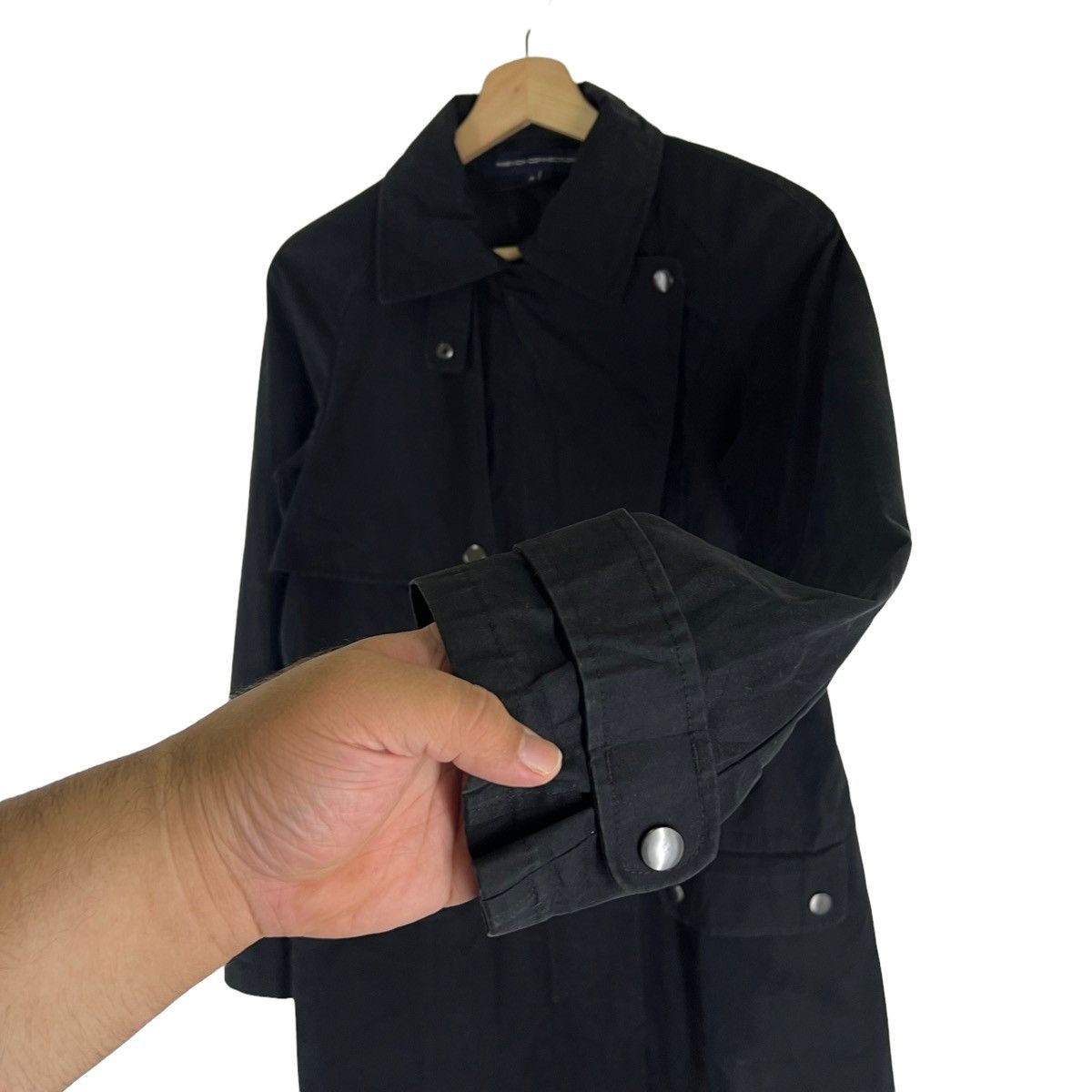 Japanese Brand VINTAGE TRENCH JACKET FRENCH CONNECTION ISSEY MIYAKE DESIGN Size US S / EU 44-46 / 1 - 5 Thumbnail