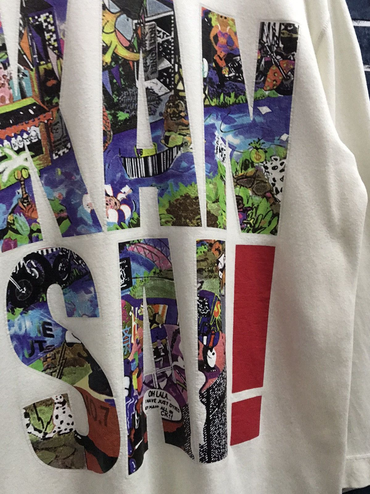 Kansai Yamamoto × Vintage Vintage CC Kansai Yamamoto Cockcrew Art Pullover crewneck Size US M / EU 48-50 / 2 - 7 Thumbnail