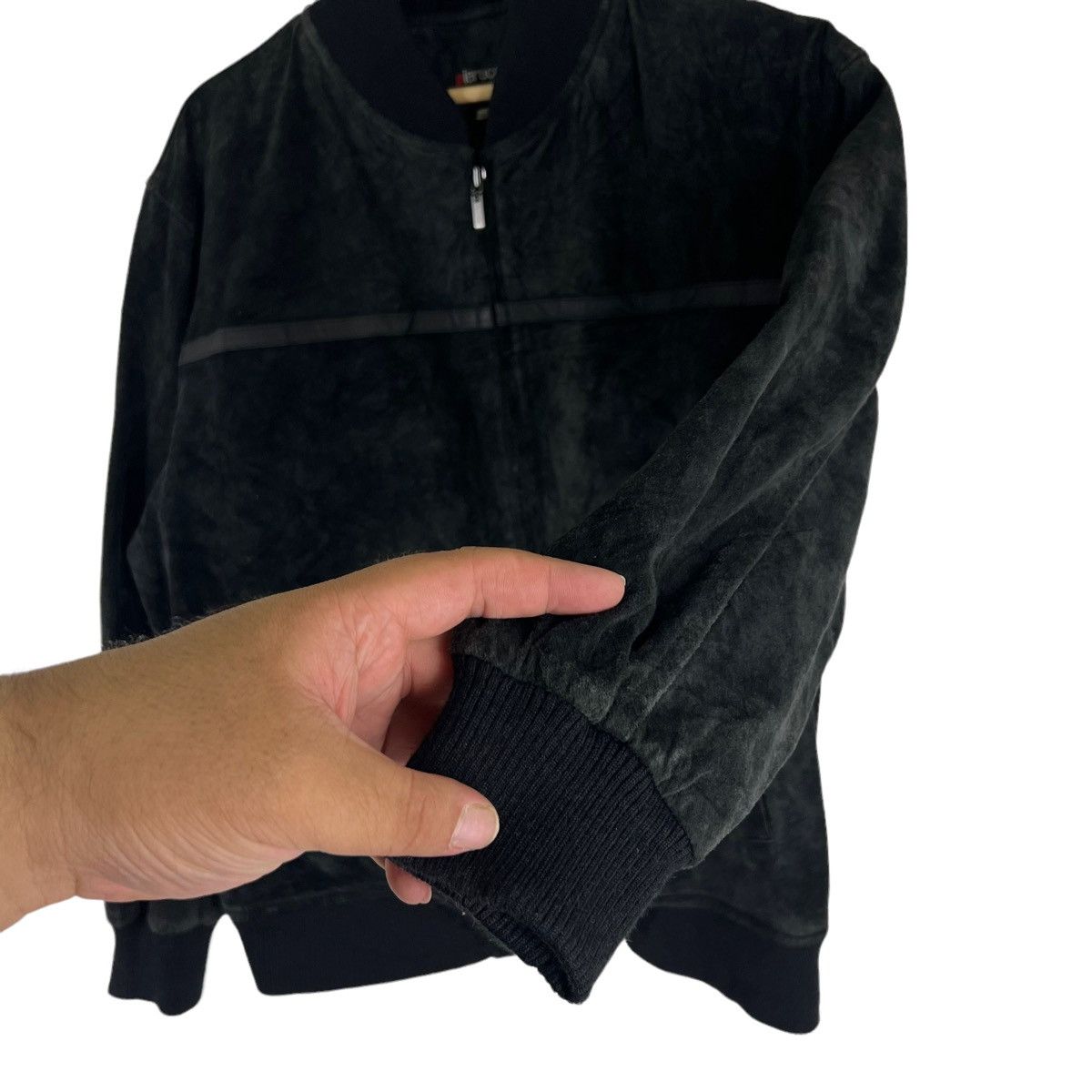 Japanese Brand VINTAGE SUIDE LEATHER JACKET PIERUCCI ITALIAN MODE Size US L / EU 52-54 / 3 - 5 Thumbnail