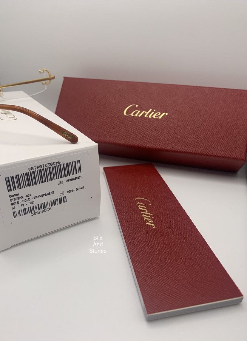Cartier Cartier Big C Eyeglasses Size ONE SIZE - 8 Thumbnail
