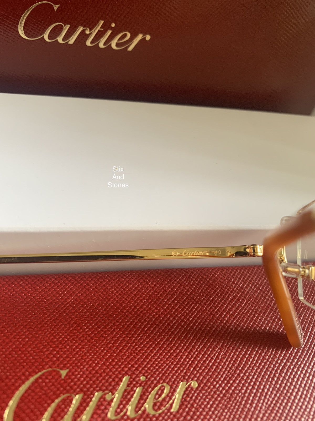 Cartier Cartier Big C Eyeglasses Size ONE SIZE - 10 Thumbnail