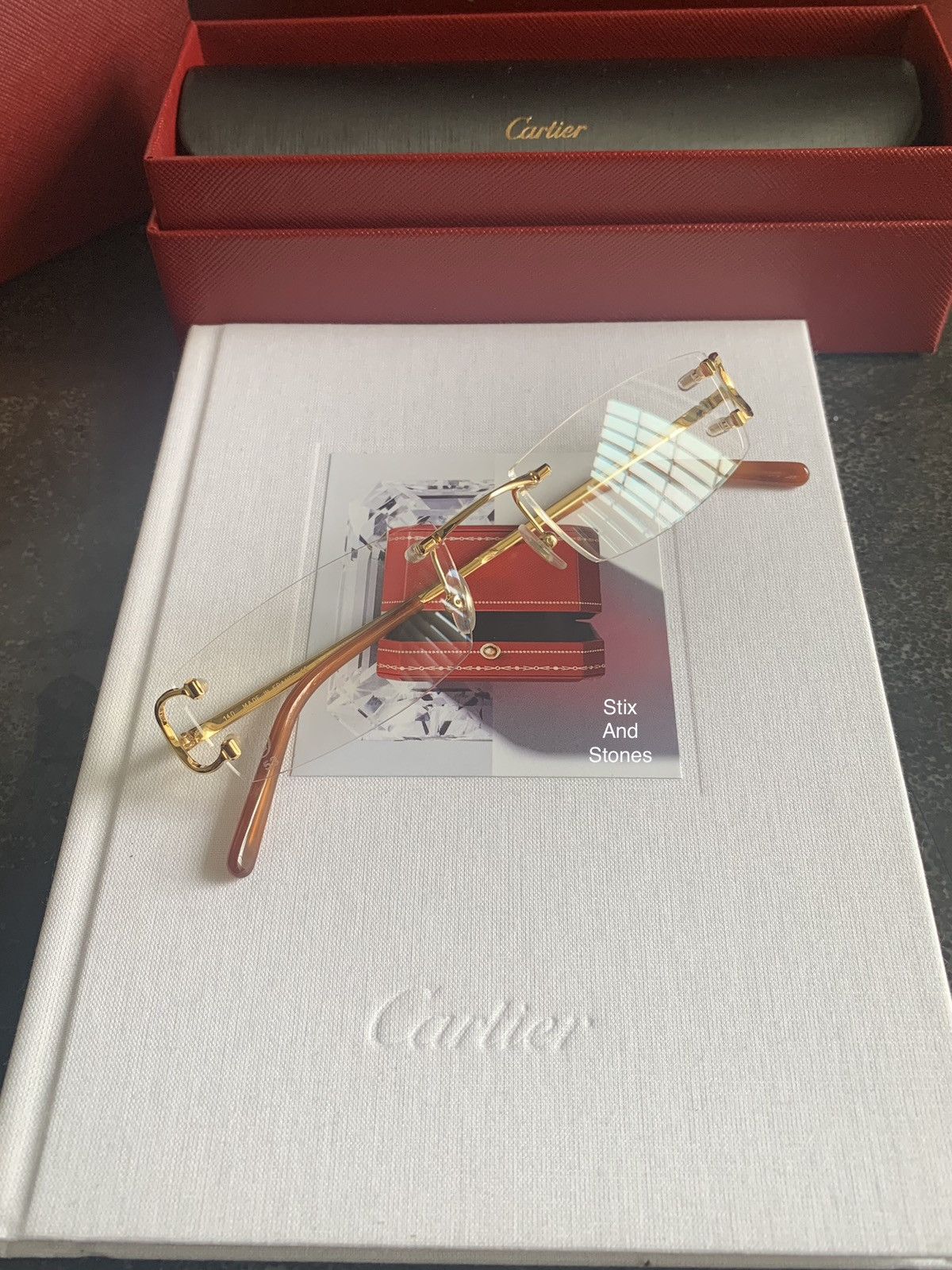 Cartier Cartier Big C Eyeglasses Size ONE SIZE - 5 Thumbnail