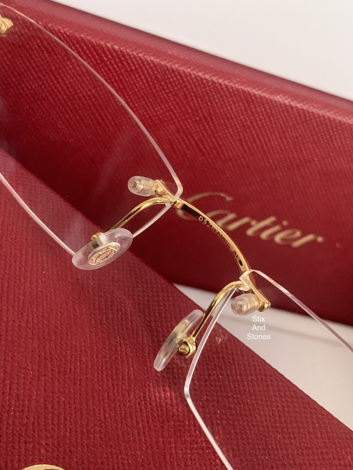 Cartier Cartier Big C Eyeglasses Size ONE SIZE - 7 Thumbnail