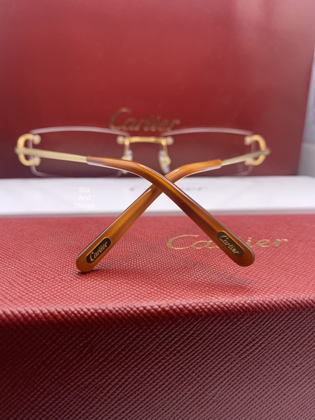 Cartier Cartier Big C Eyeglasses Size ONE SIZE - 9 Thumbnail