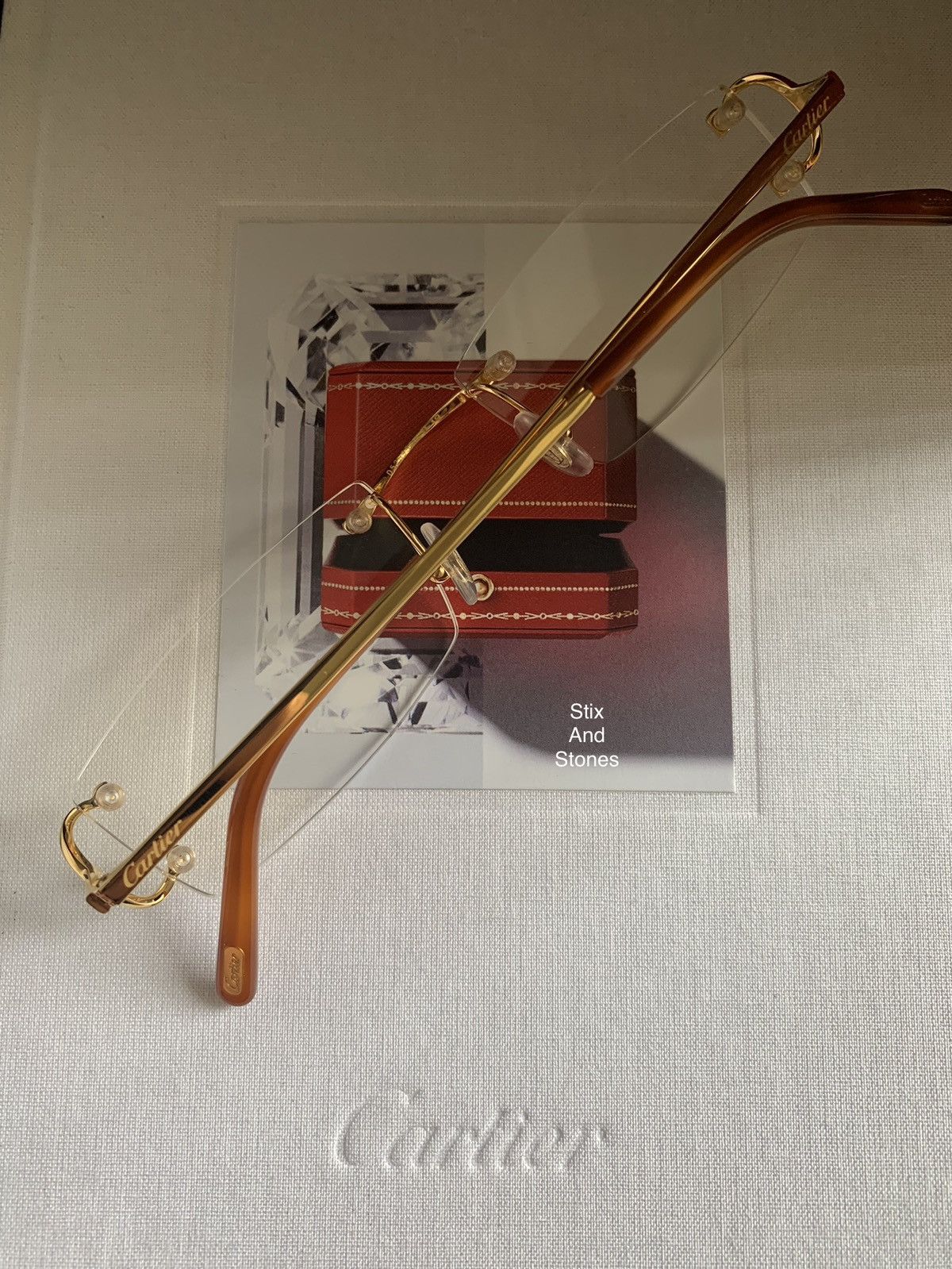 Cartier Cartier Big C Eyeglasses Size ONE SIZE - 6 Thumbnail