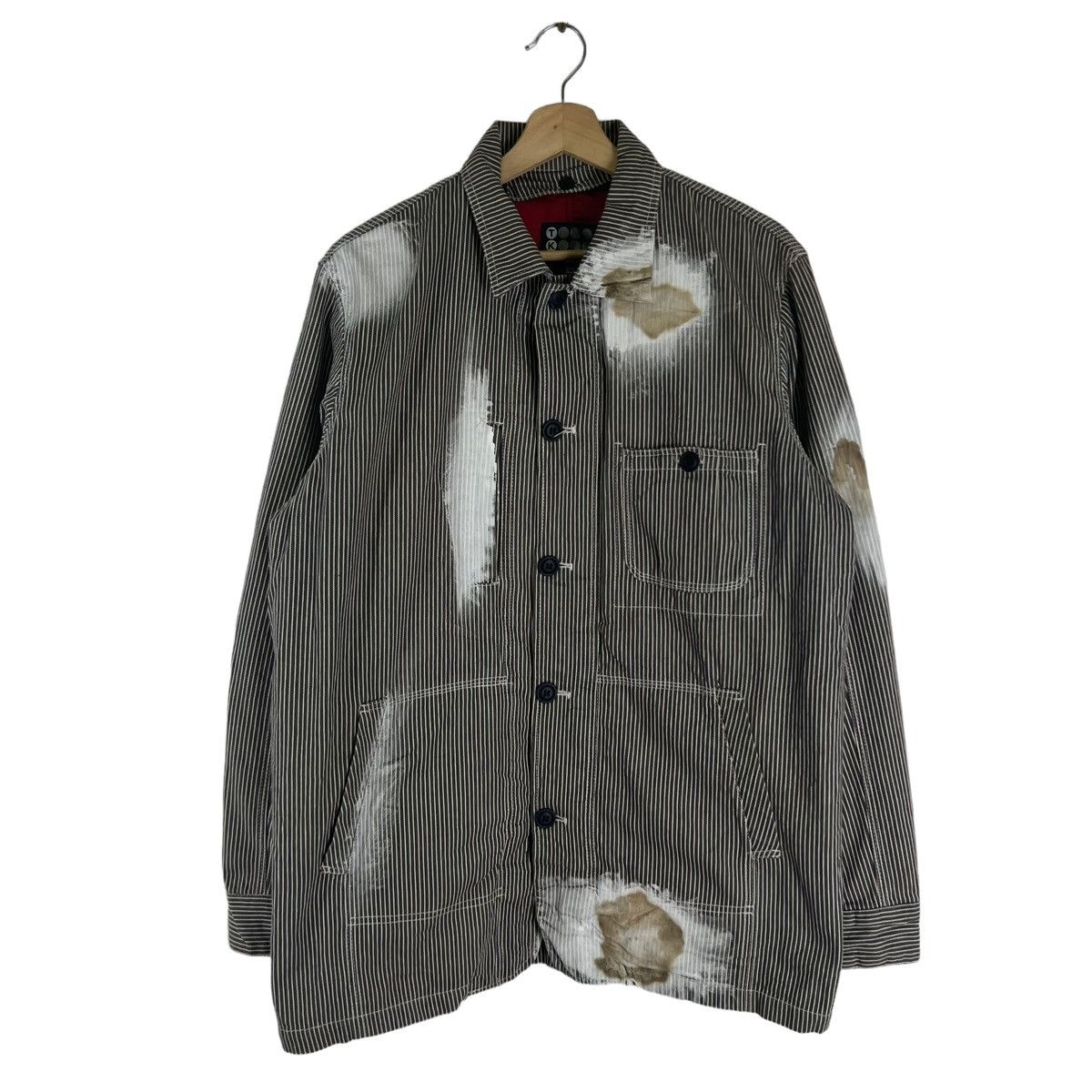 Japanese Brand VINTAGE HIKORY CHORE JACKET TAKEO KIKUCHI ISSEY MIYAKE STYLE Size US M / EU 48-50 / 2 - 1 Thumbnail