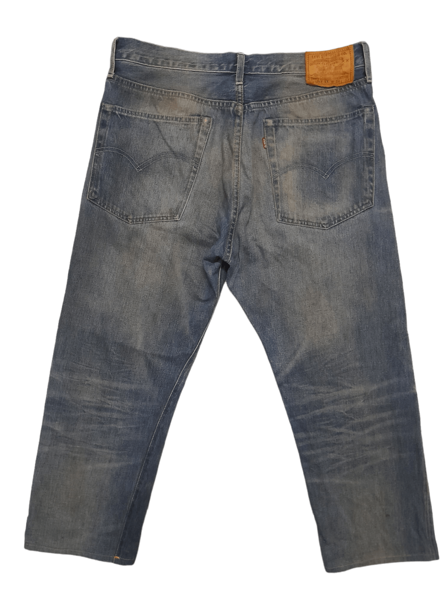 Levis 501ZXX Big E Hidden Rivets Selvedge Denim (E350)