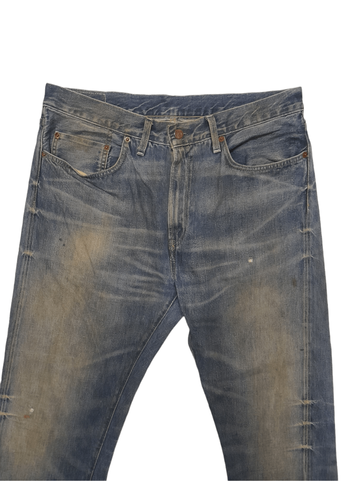 Levi's Levis 501ZXX Big E Hidden Rivets Selvedge Denim (E350) Size US 34 / EU 50 - 7 Thumbnail